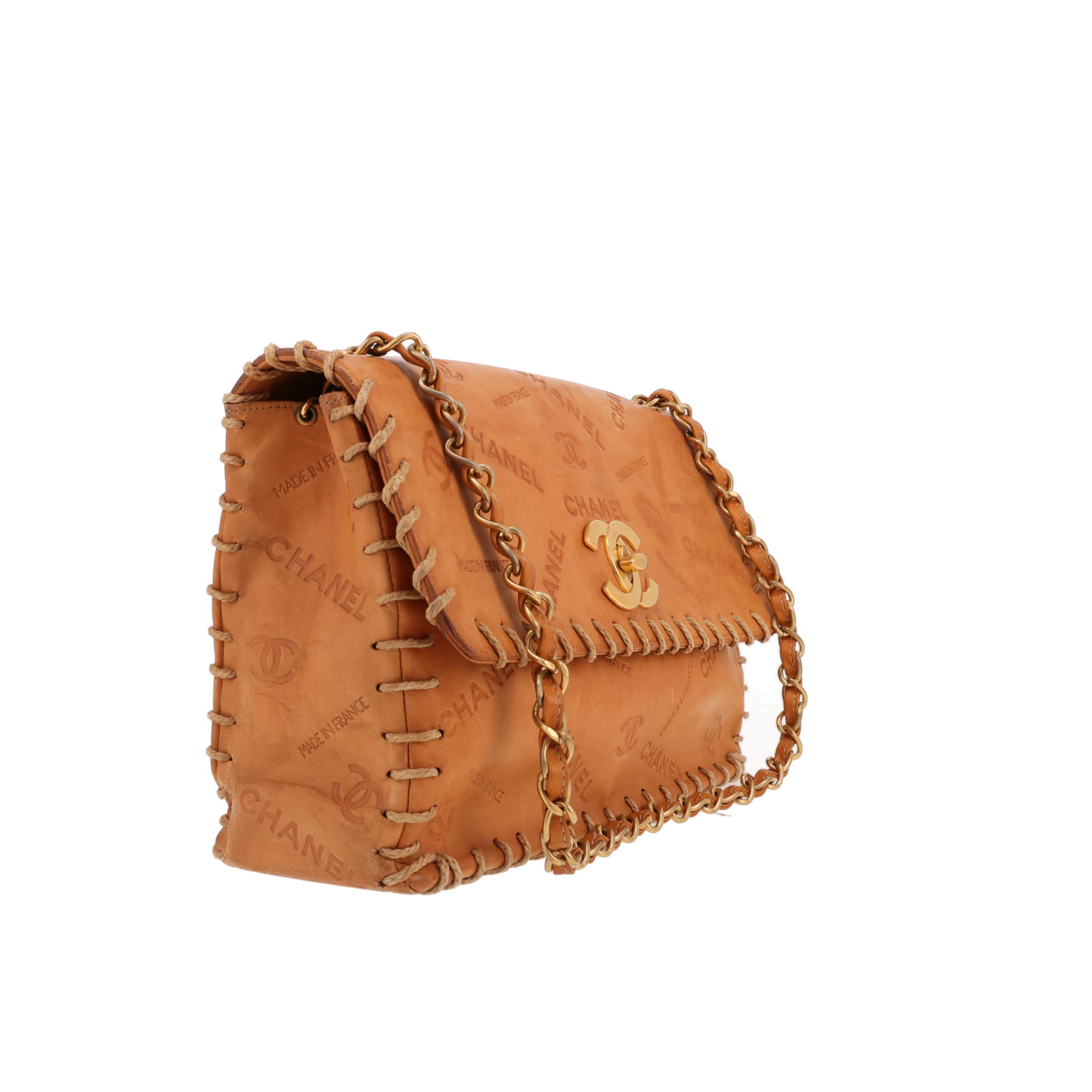 Bolso bandolera Chanel «Timeless Maxi Jumbo» de piel natural