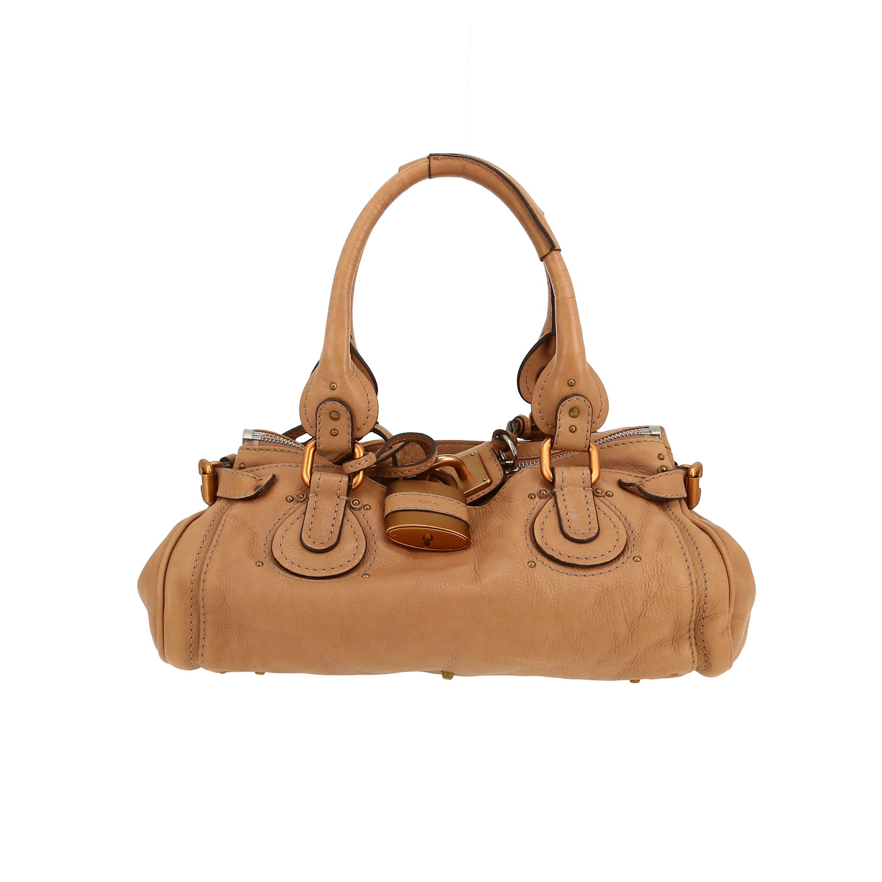Sac à Main Chloé Edith Vintage En Cuir Véritable - Marron - Made In Italy - État Excellent