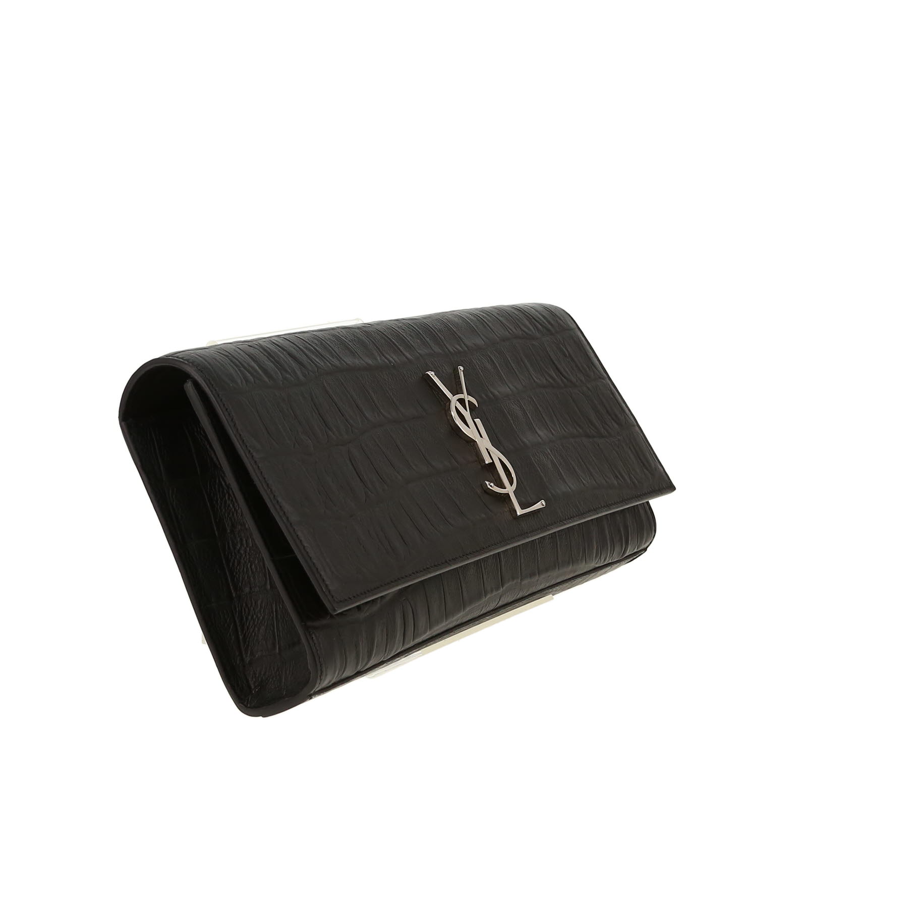 Saint Laurent  Kate pouch  in black leather
