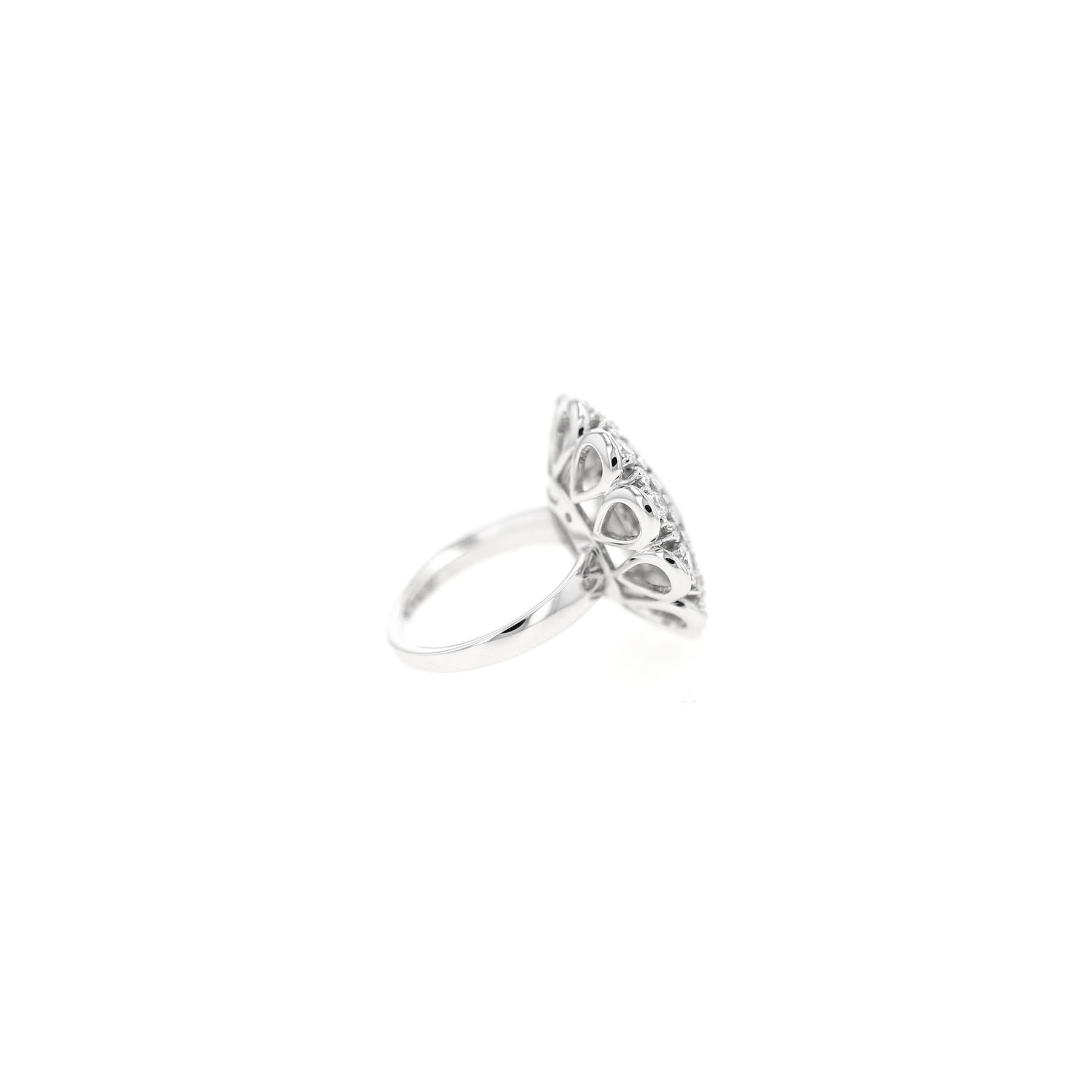 Bague Chopard Happy Diamonds en or blanc et diamants