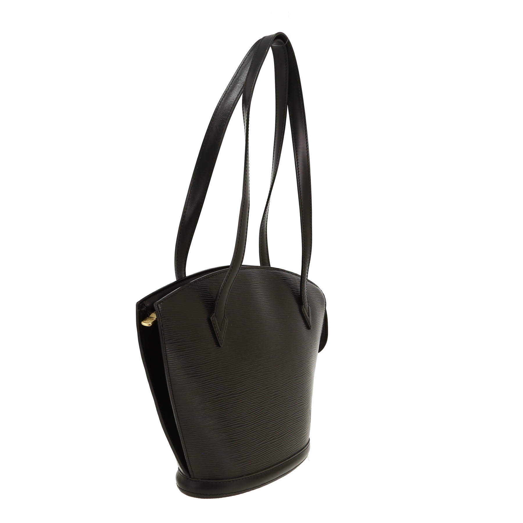 Sac à main Louis Vuitton  Saint Jacques en cuir épi noir