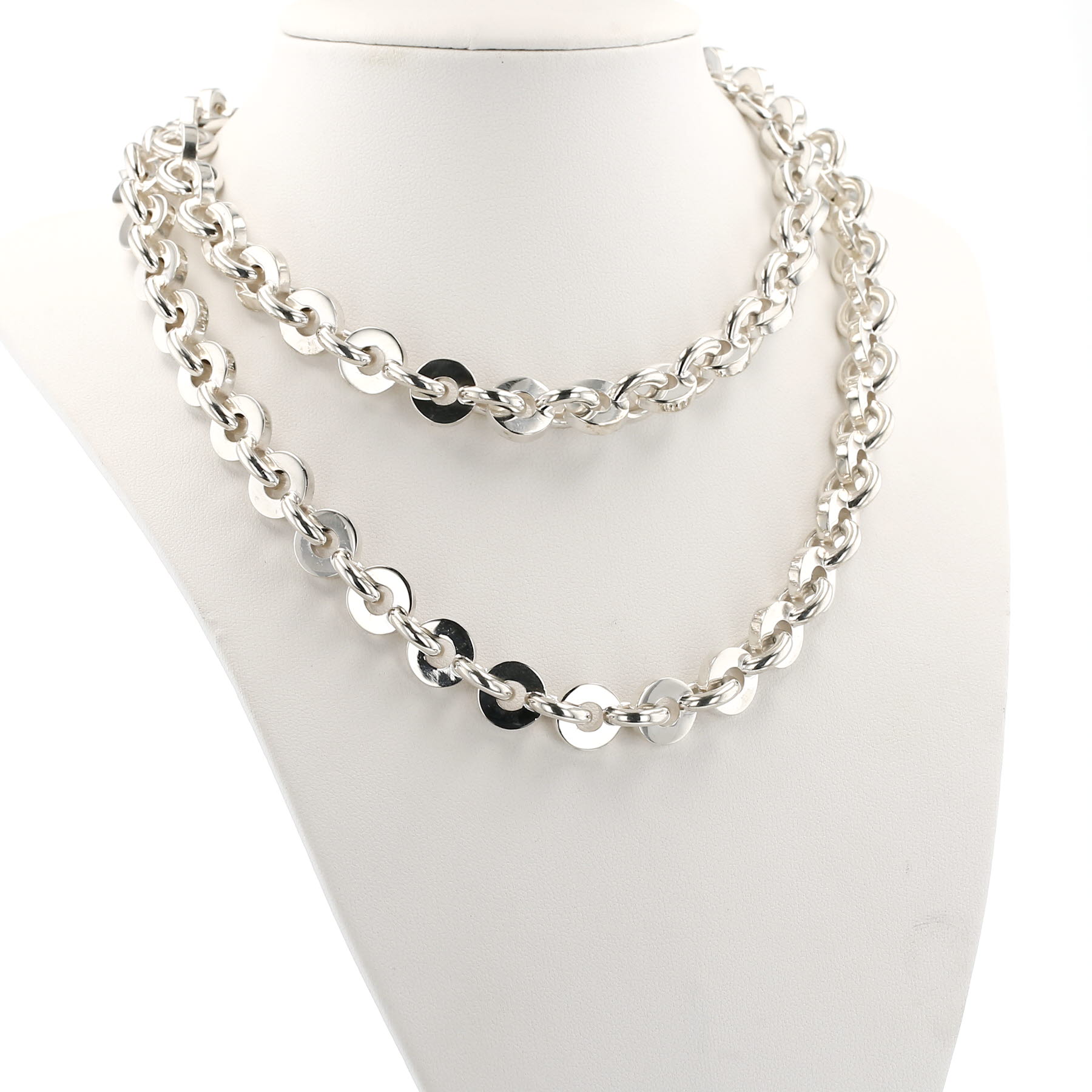 Collar Hermès Voltige de plata