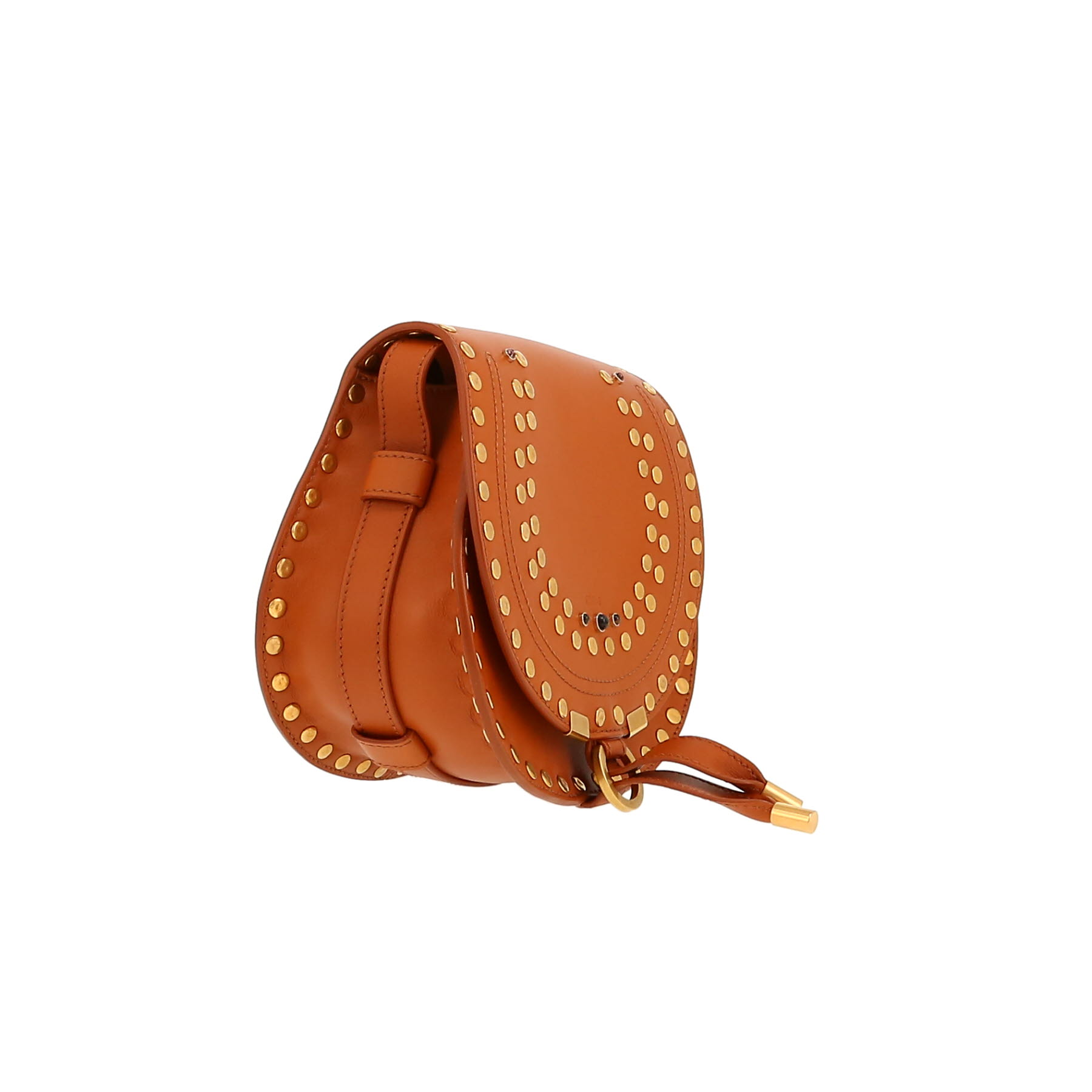 Chloé  Marcie shoulder bag  in brown leather