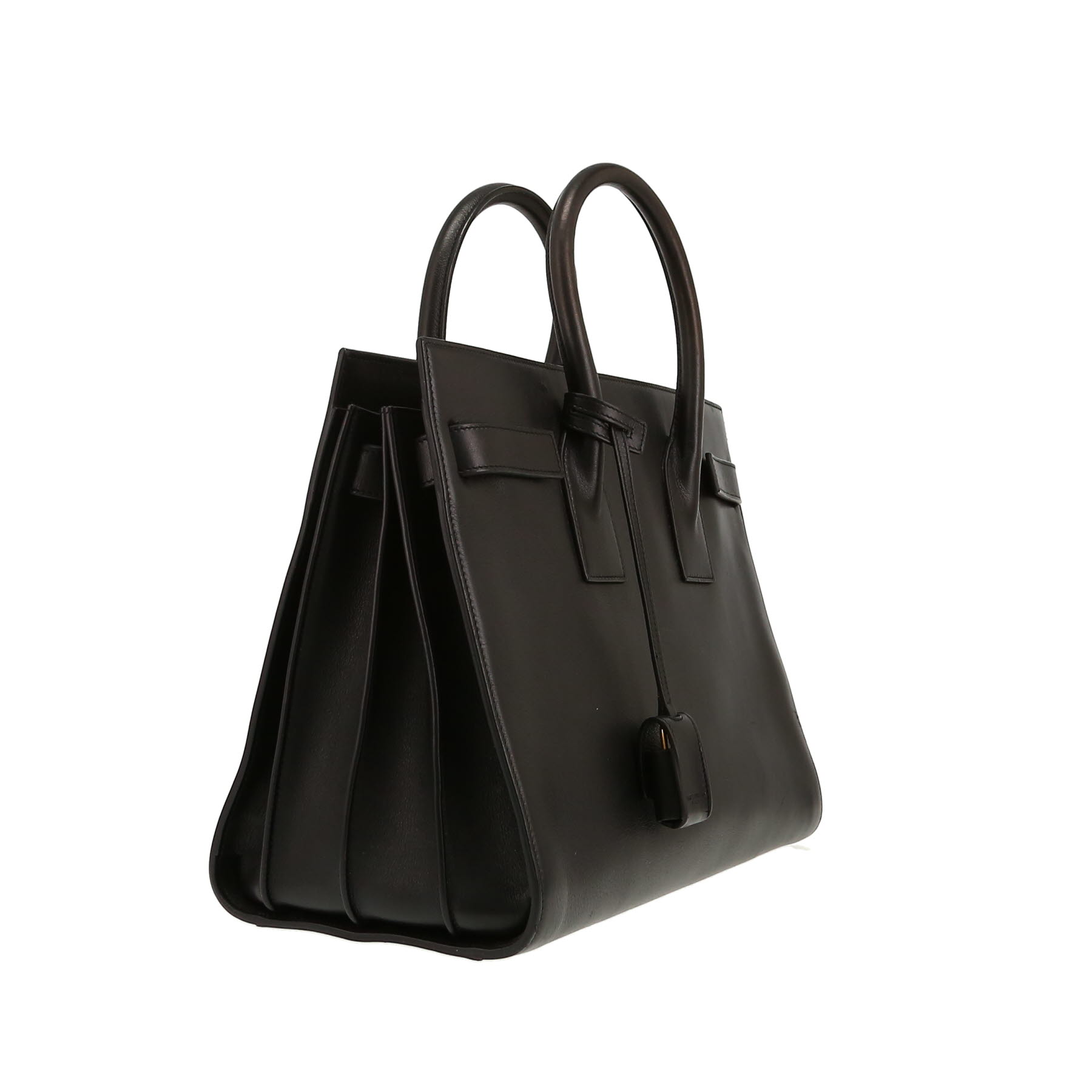 Saint Laurent  Sac de jour small model  handbag  in black leather