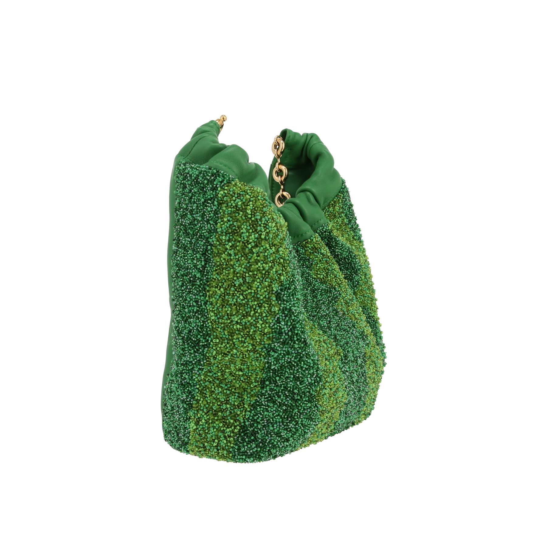 Sac à main Loewe  Squeeze en cuir vert