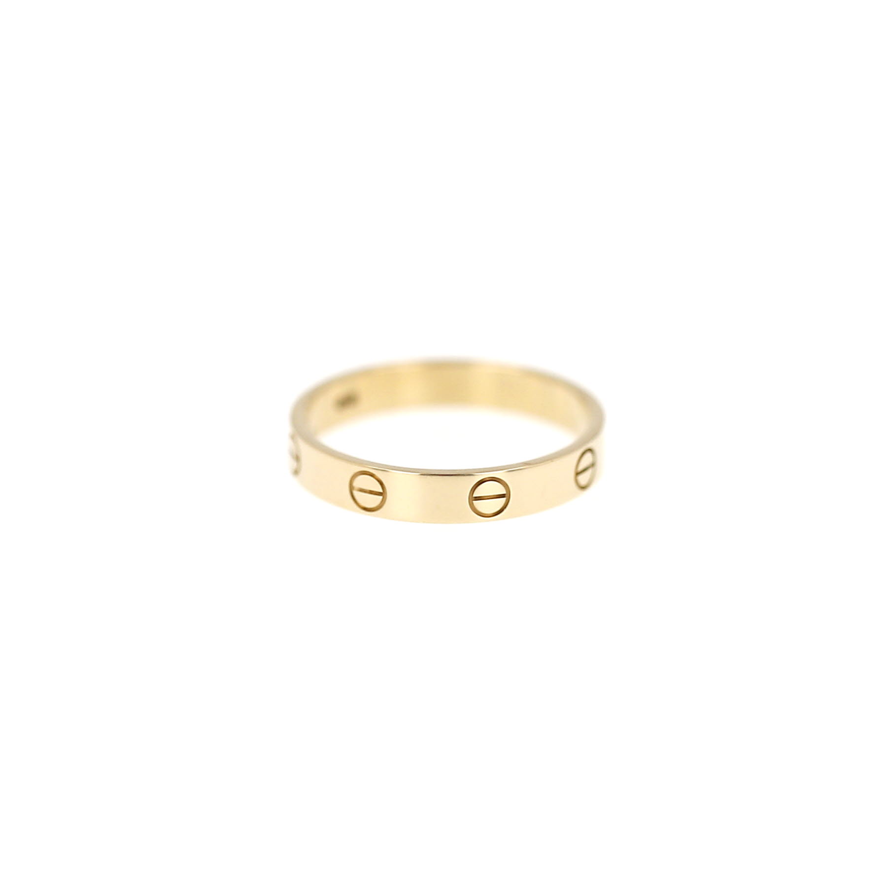Bague Cartier Love petit modèle en or jaune