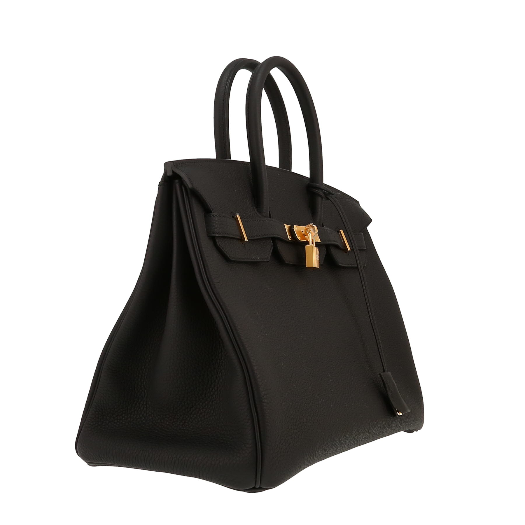 Hermès  Birkin 35 cm handbag  in black togo leather