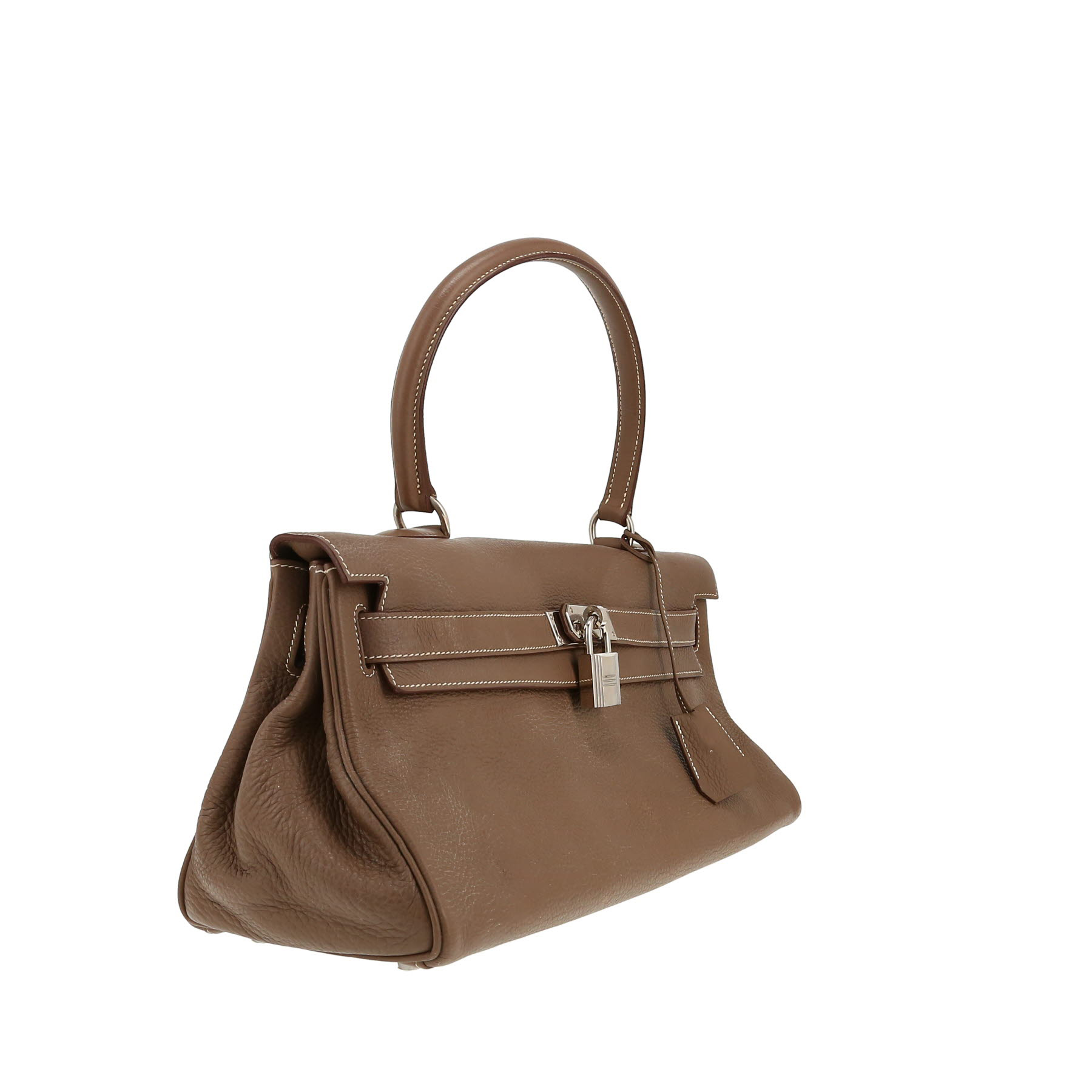 Hermès  Kelly Shoulder handbag  in etoupe togo leather