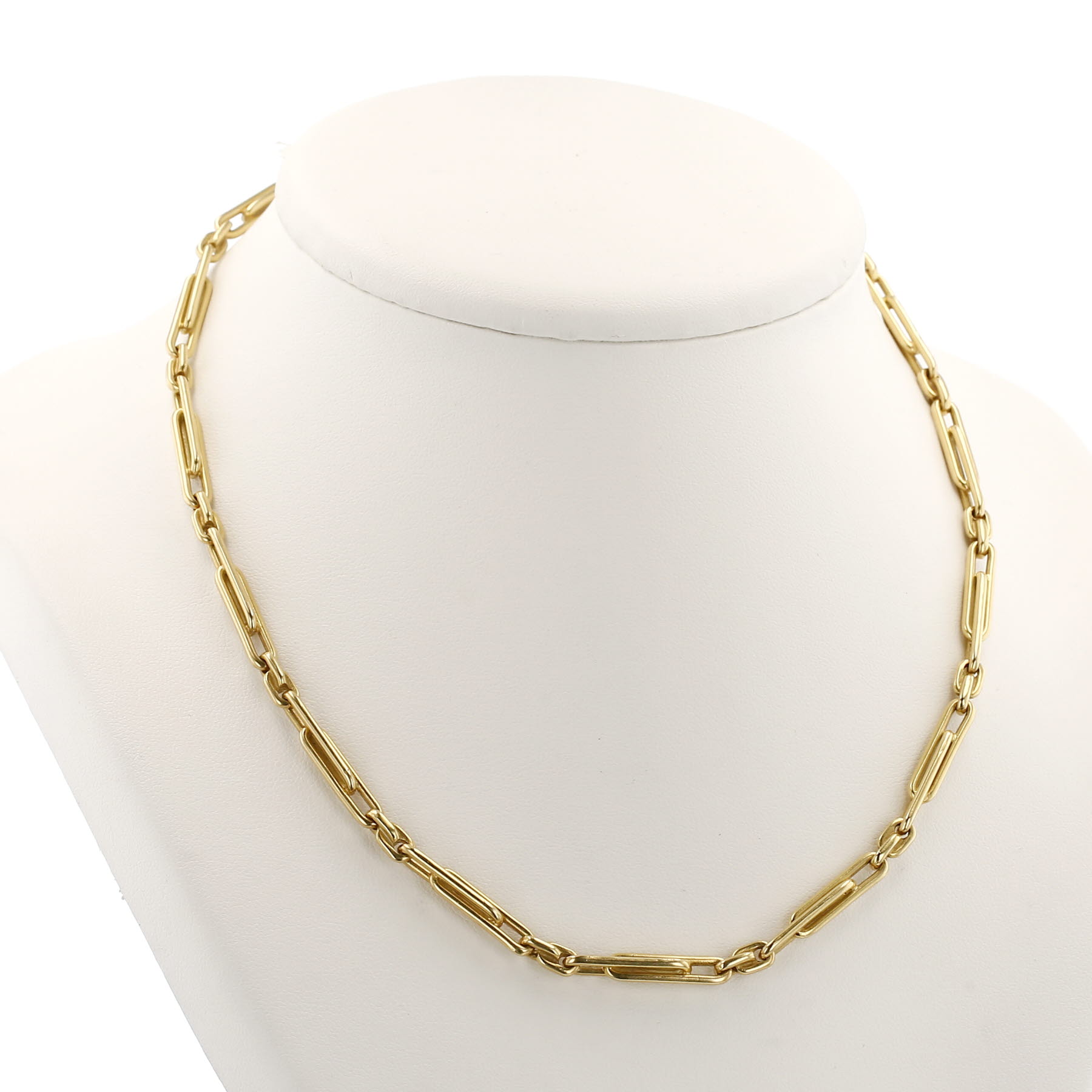 Vintage collar de oro amarillo