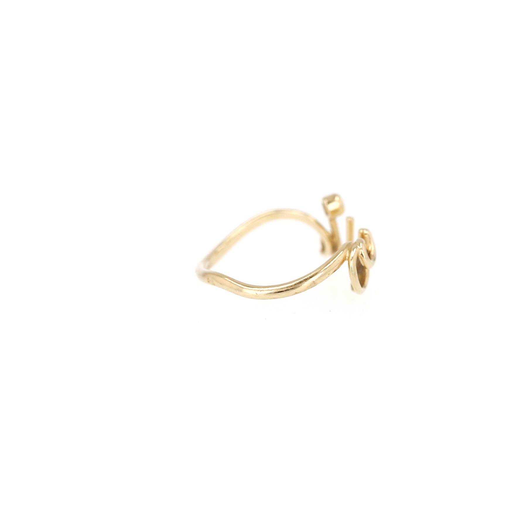 Dior Oui ring in yellow gold and diamond