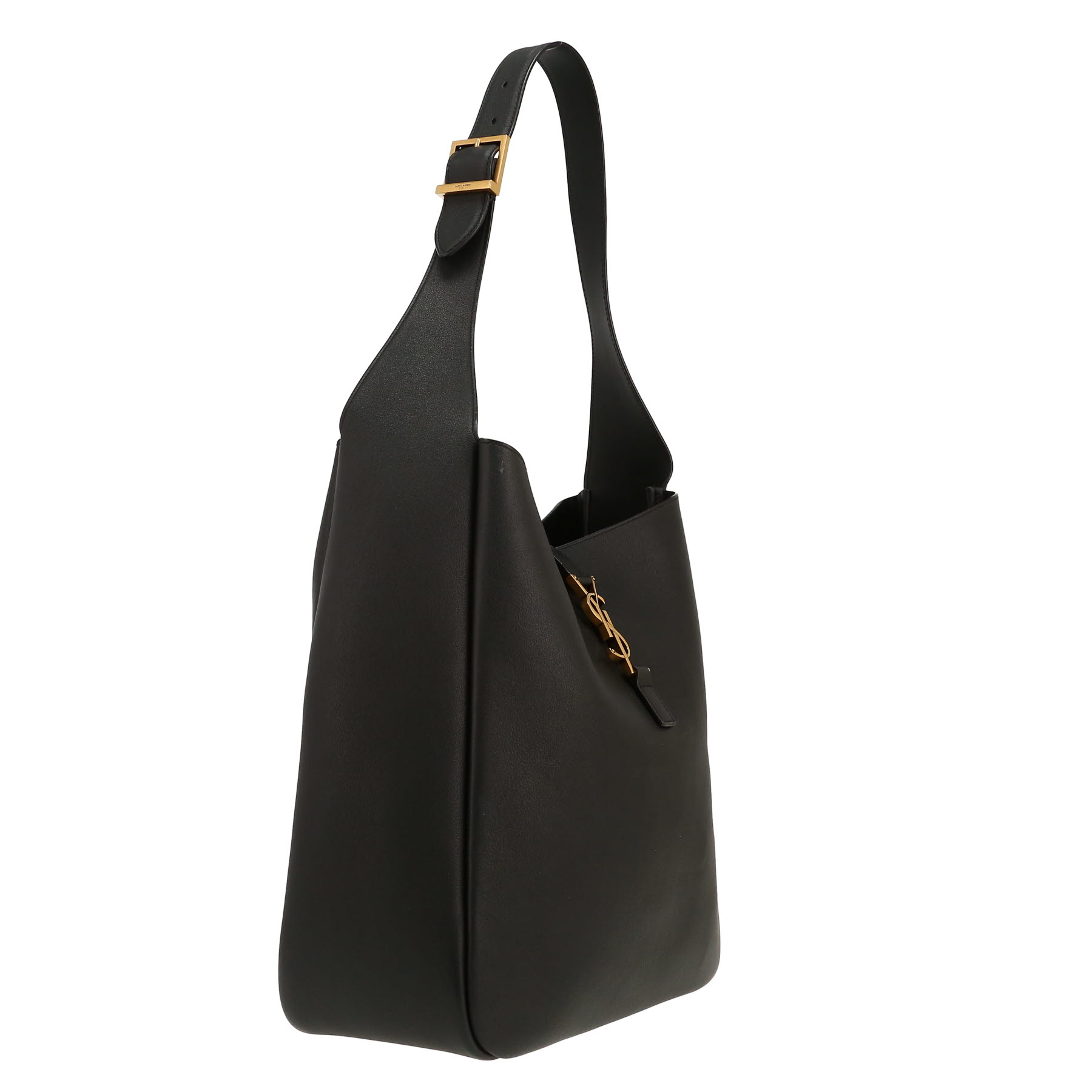 Saint Laurent  5 à 7 handbag  in black leather