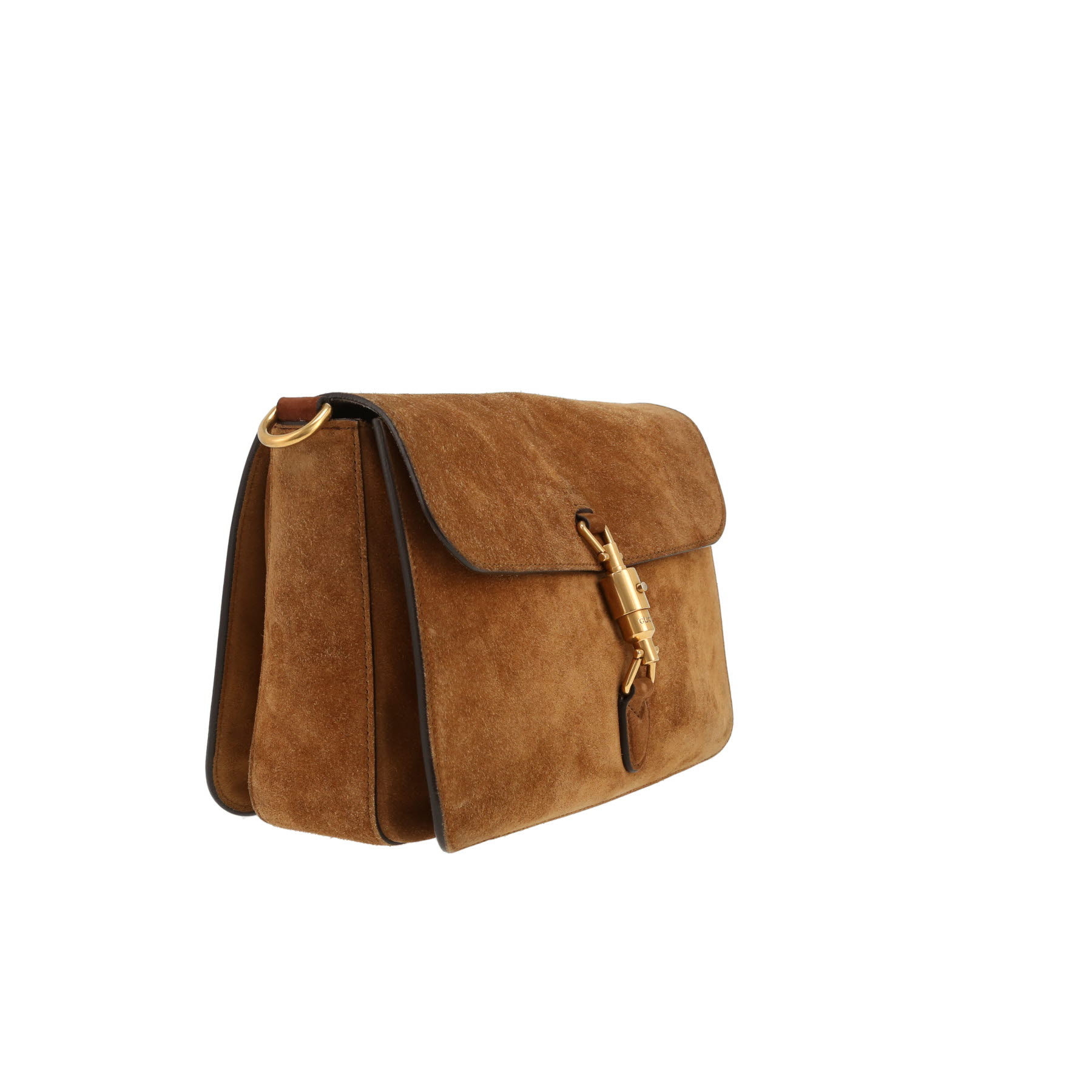 Borsa a tracolla Gucci  Jackie Soft in Veau velours marrone