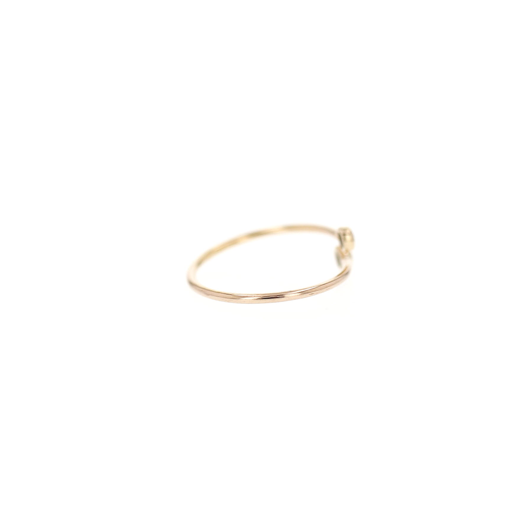 Tiffany 
Co Diamond Hoop ring in pink gold and diamonds Tiffany 
Co Diamond Hoop ring in pink gold and diamonds