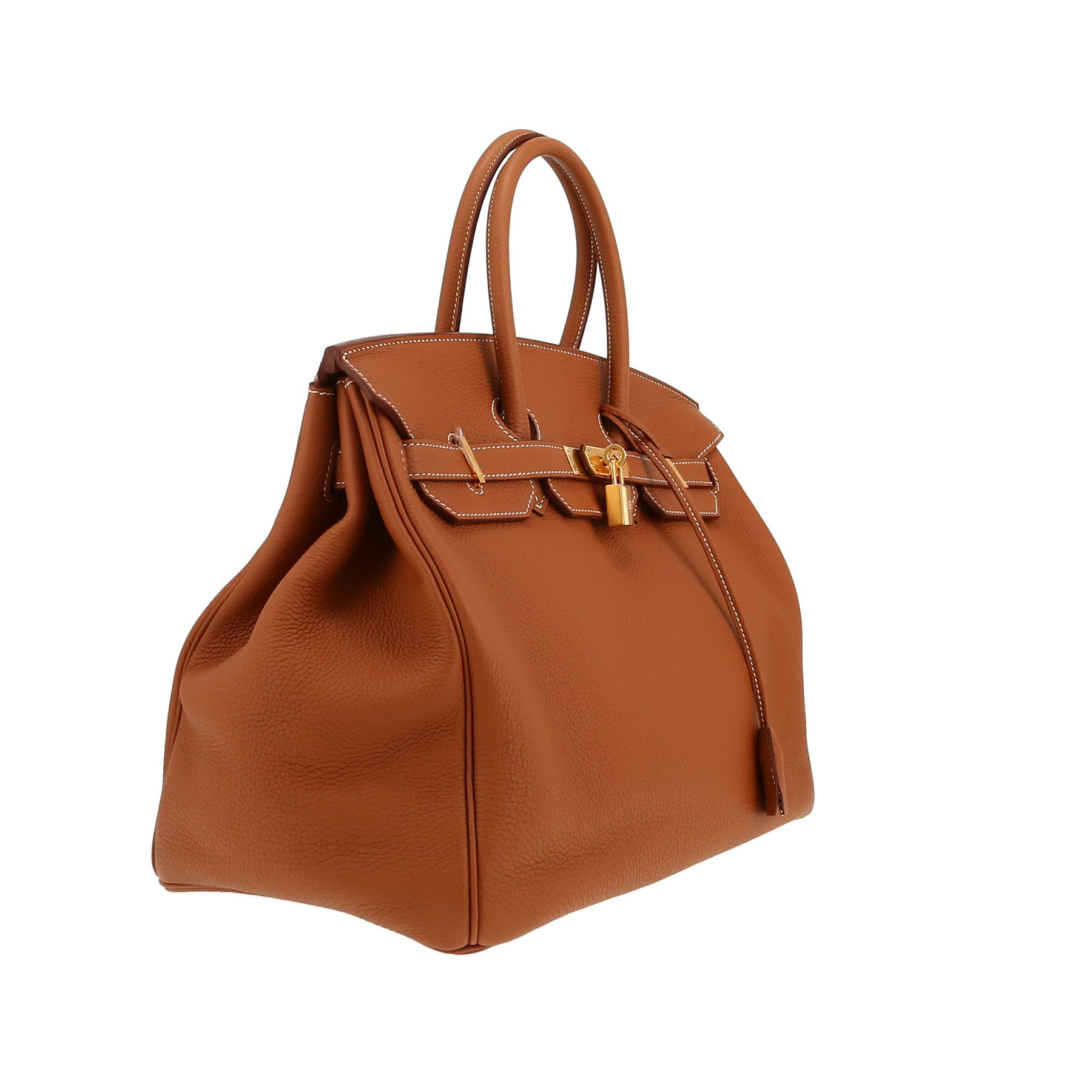 Borsa Hermès  Birkin 35 cm in pelle togo gold