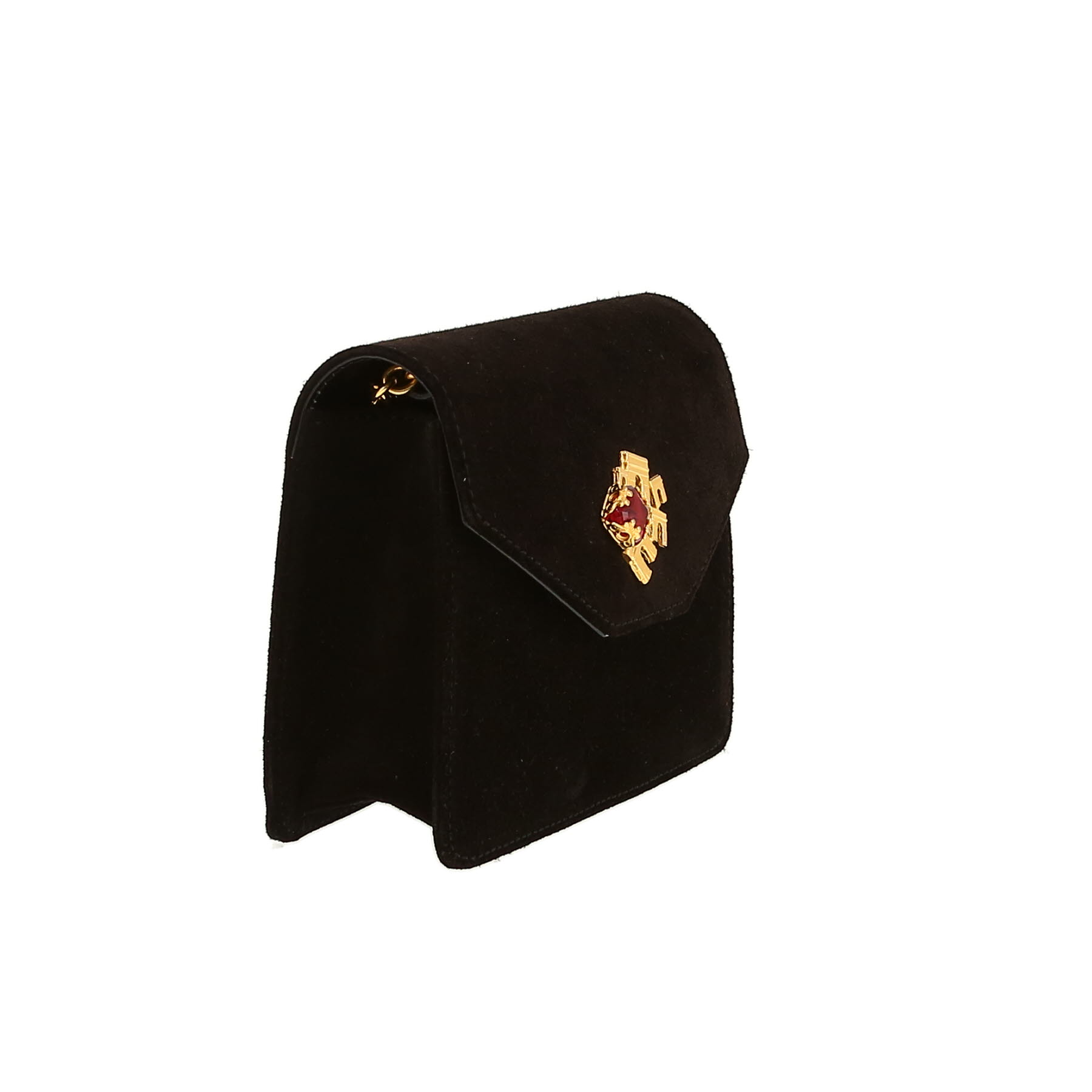 Celine   shoulder bag  in black Veau velours