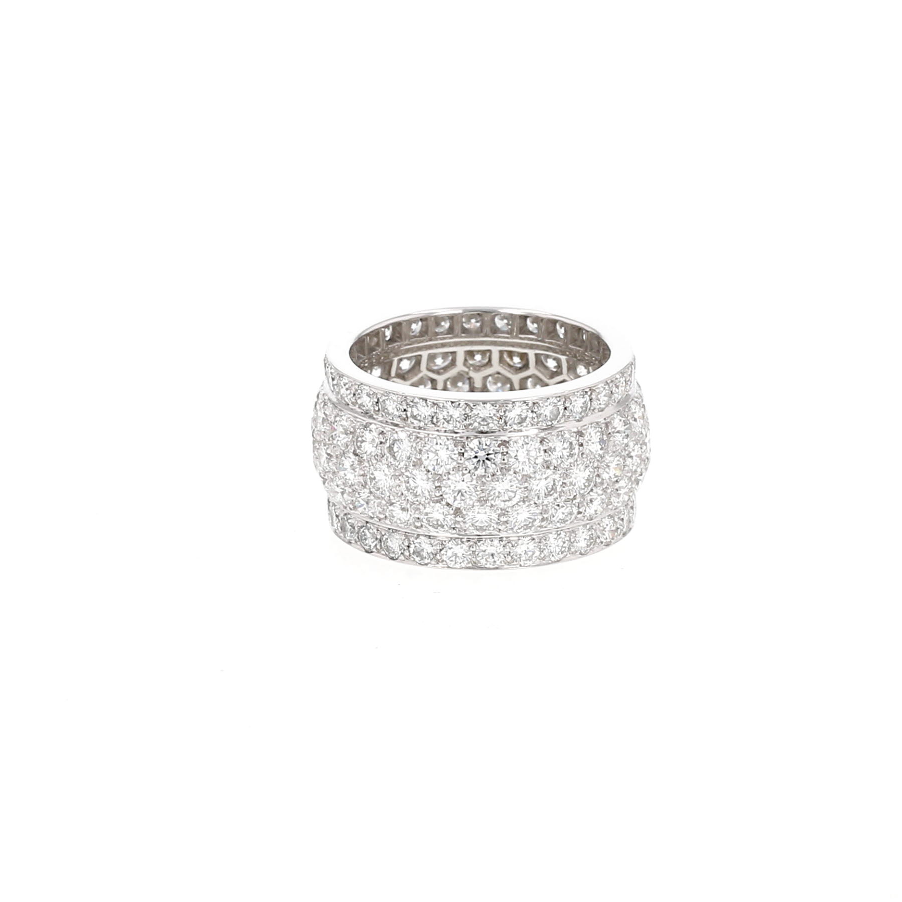 Cartier Nigeria ring in white gold and diamonds
