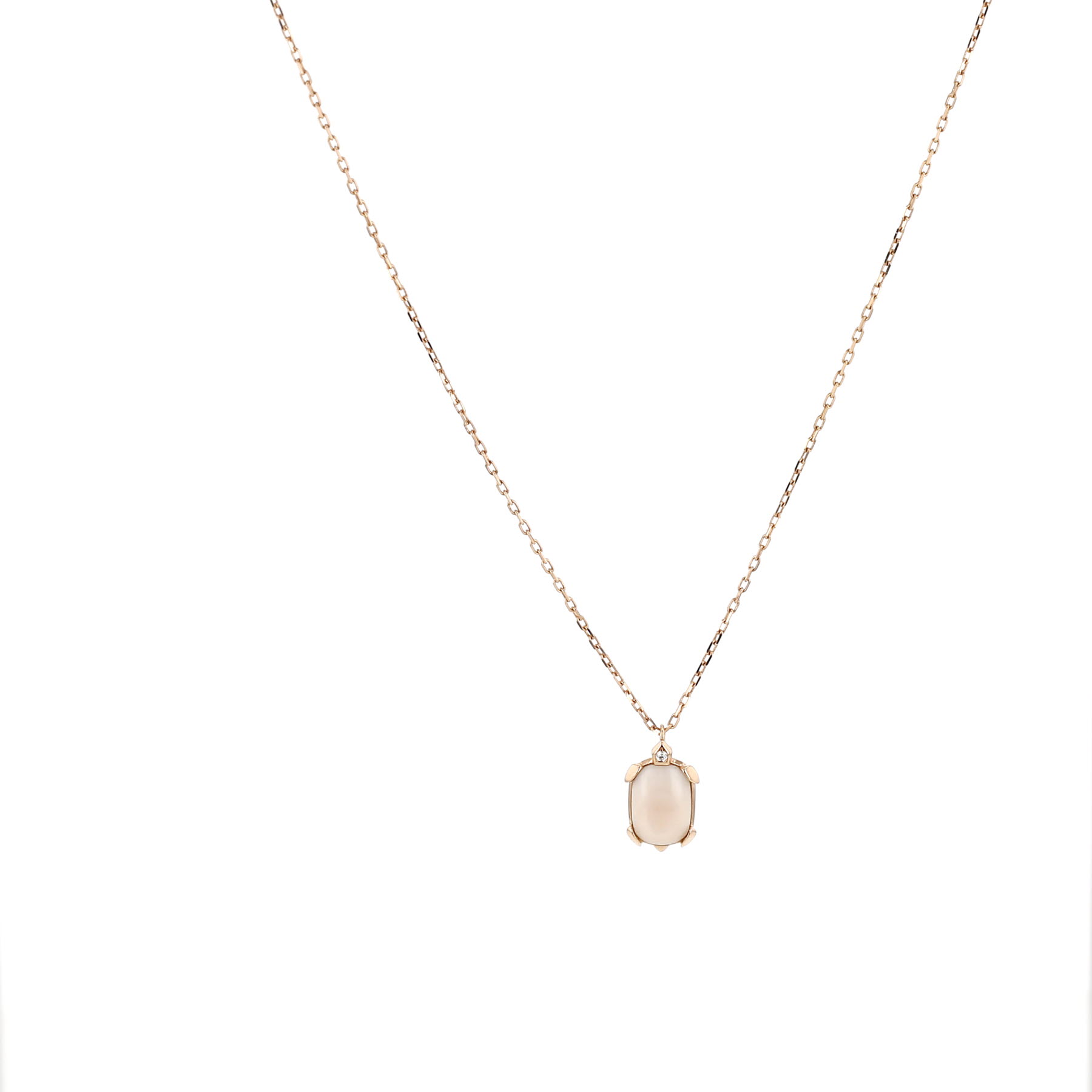 Collar Cartier  de oro rosa, diamante y nácar