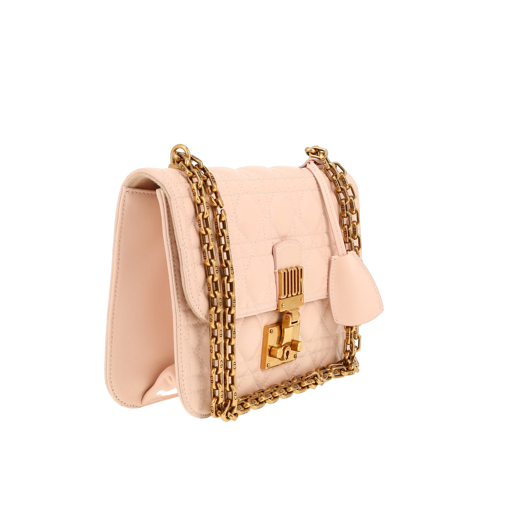 Dior  Dioraddict handbag  in pink leather cannage