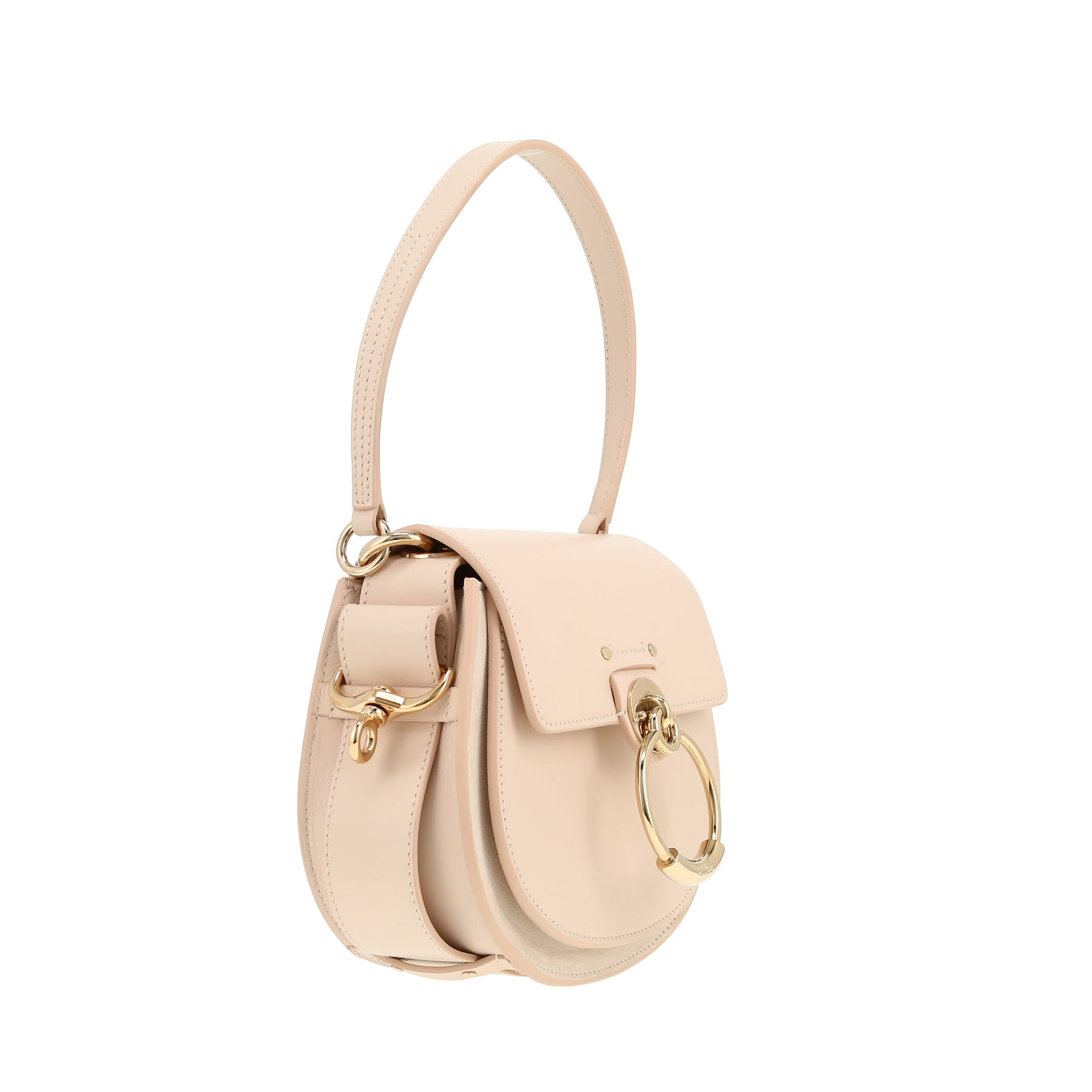Chloé  Tess shoulder bag  in varnished pink leather