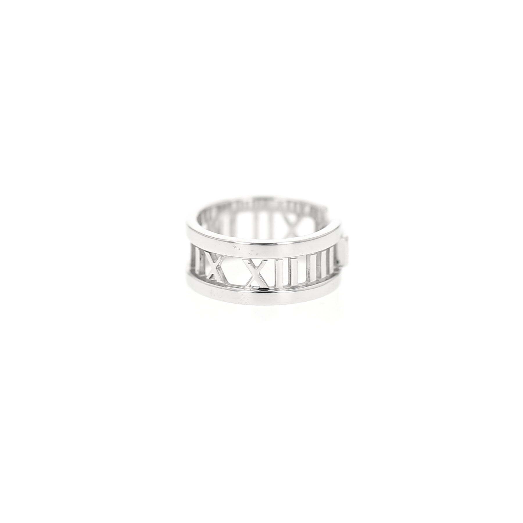 Tiffany 
Co Atlas ring in white gold and diamonds Tiffany 
Co Atlas ring in white gold and diamonds
