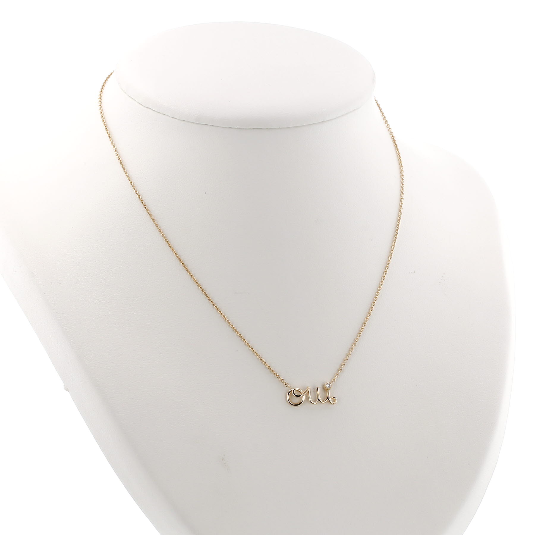 Collana Dior Oui in oro giallo e diamante