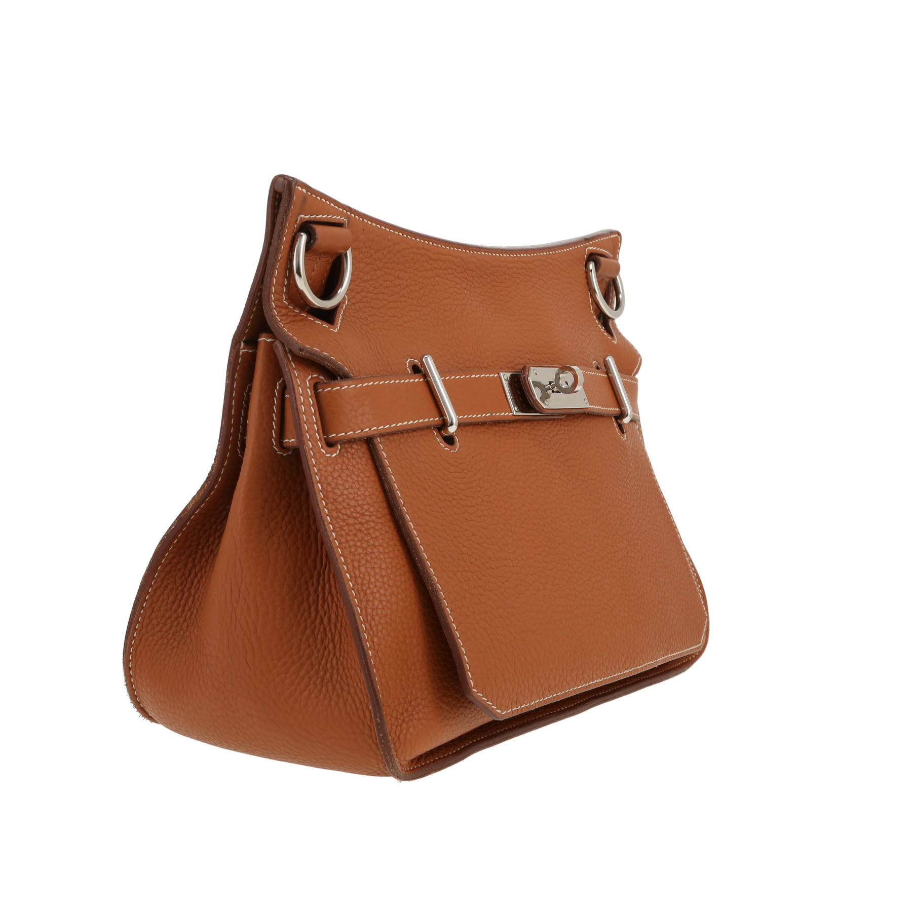 Borsa a tracolla Hermès  Jypsiere 31 cm in pelle togo gold