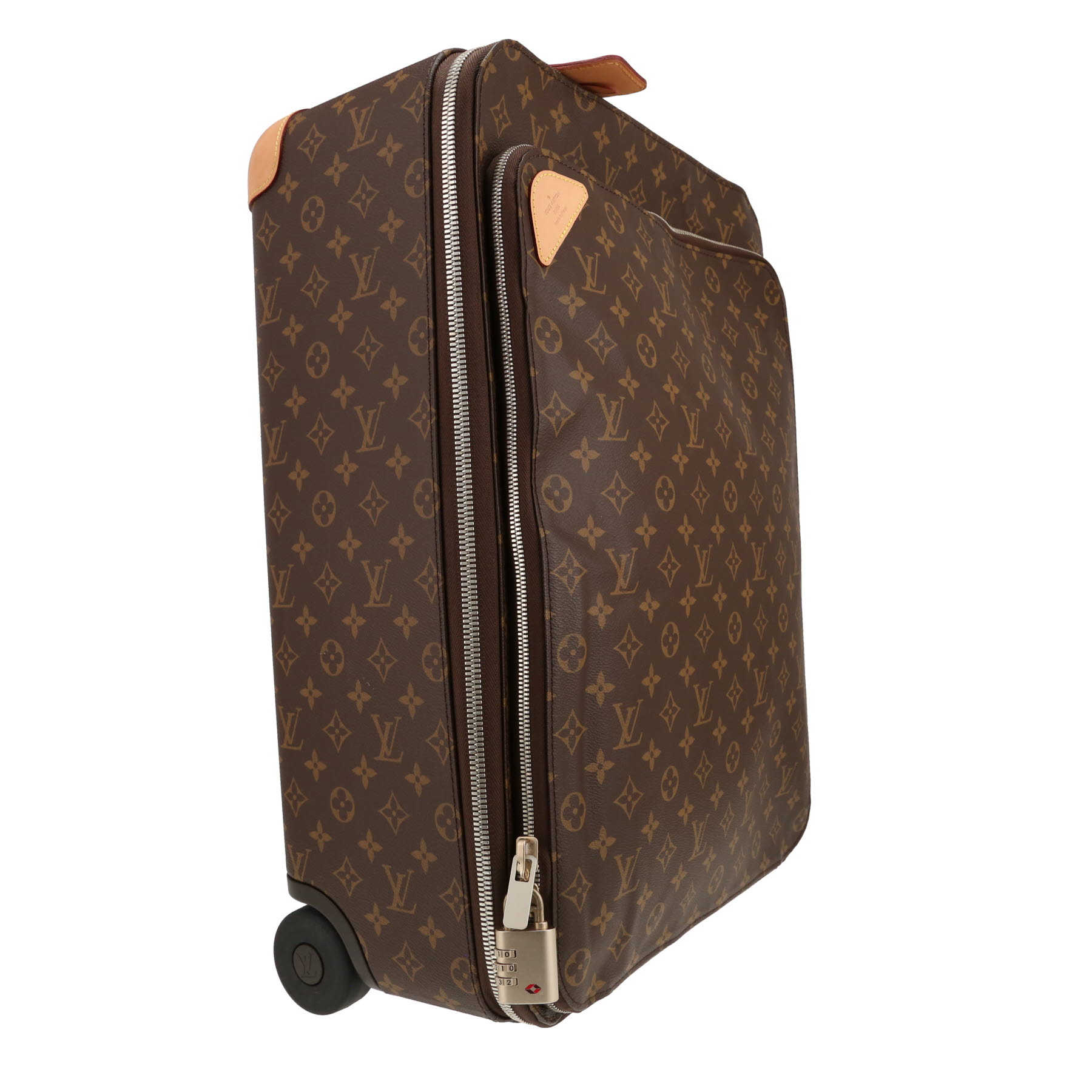 Valigia rigida Louis Vuitton  Pégase Légère in tela monogram marrone