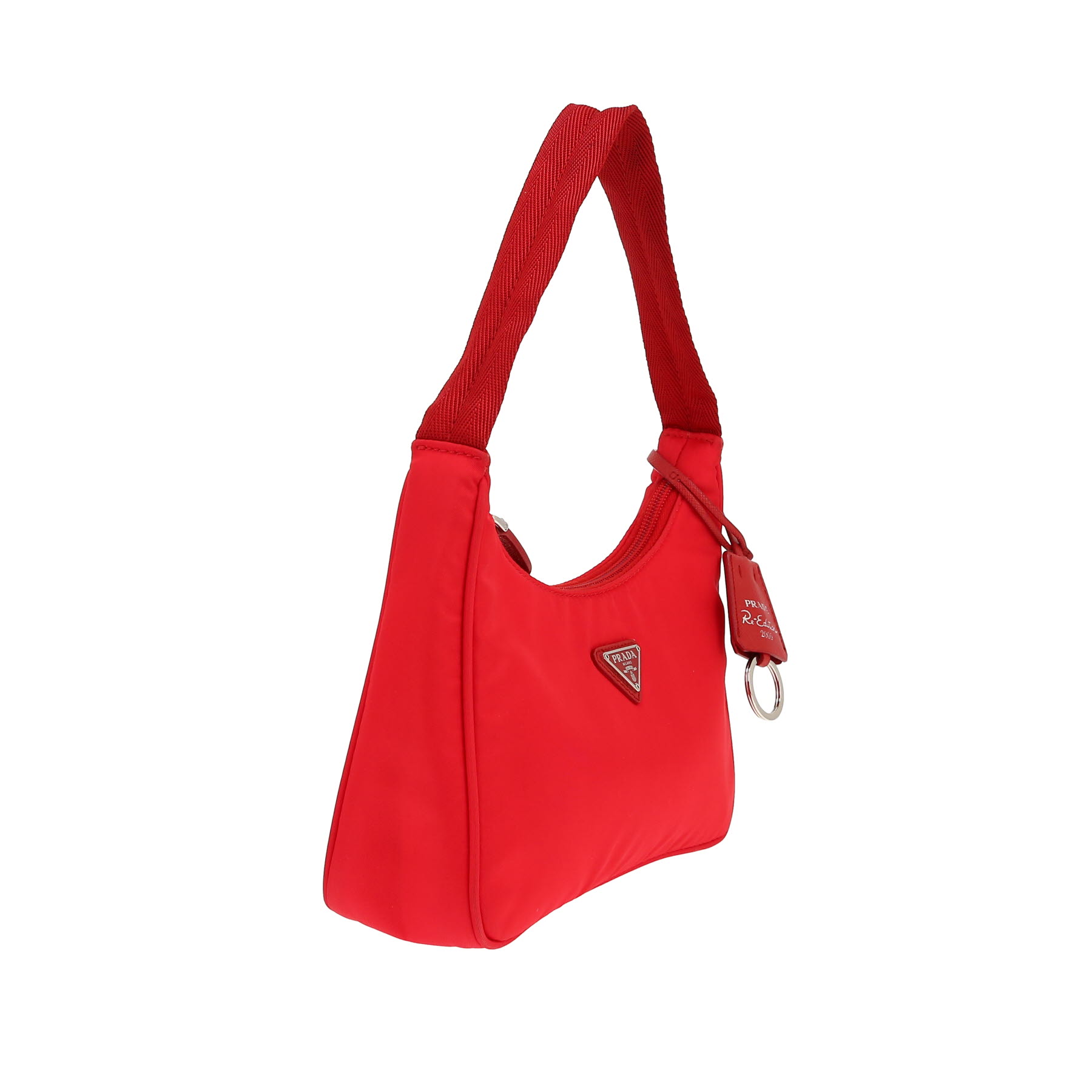 Borsa Prada  Re-nylon in tela rossa