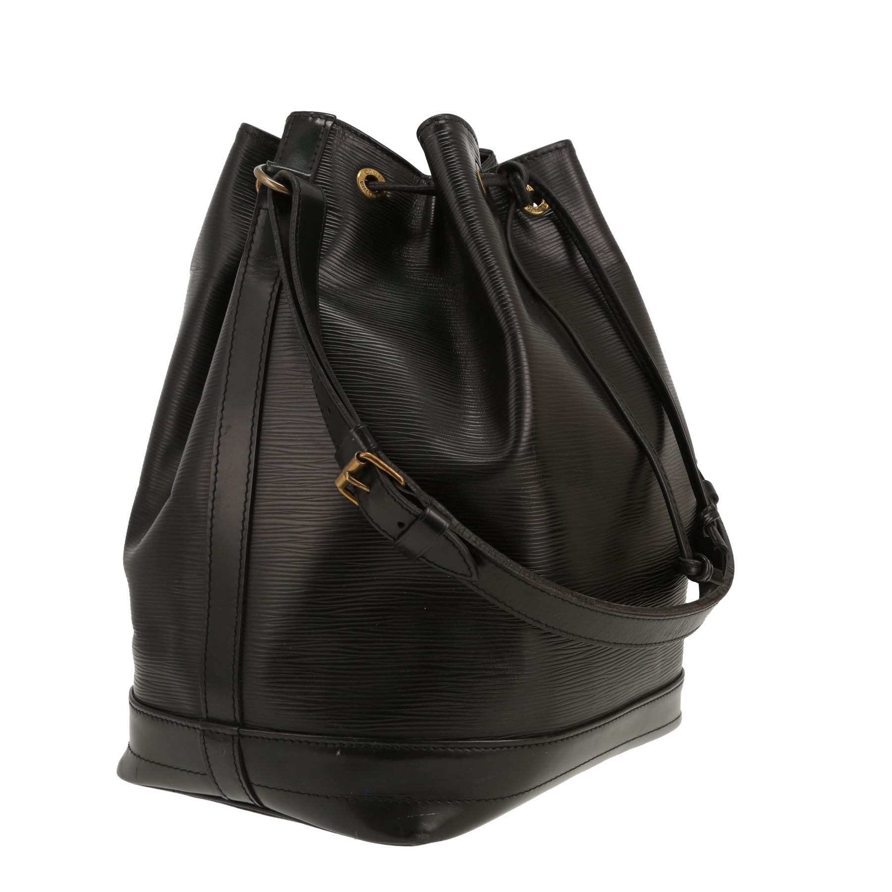 Louis Vuitton  Noé handbag  in black epi leather