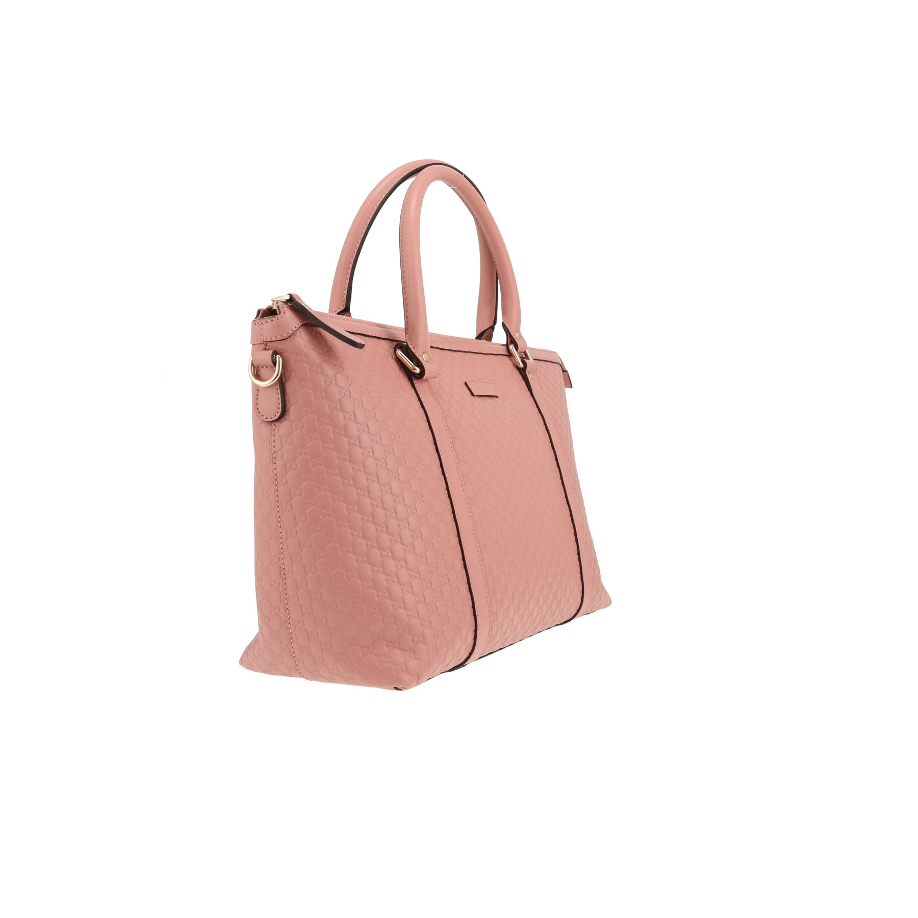 Gucci   handbag  in pink monogram leather
