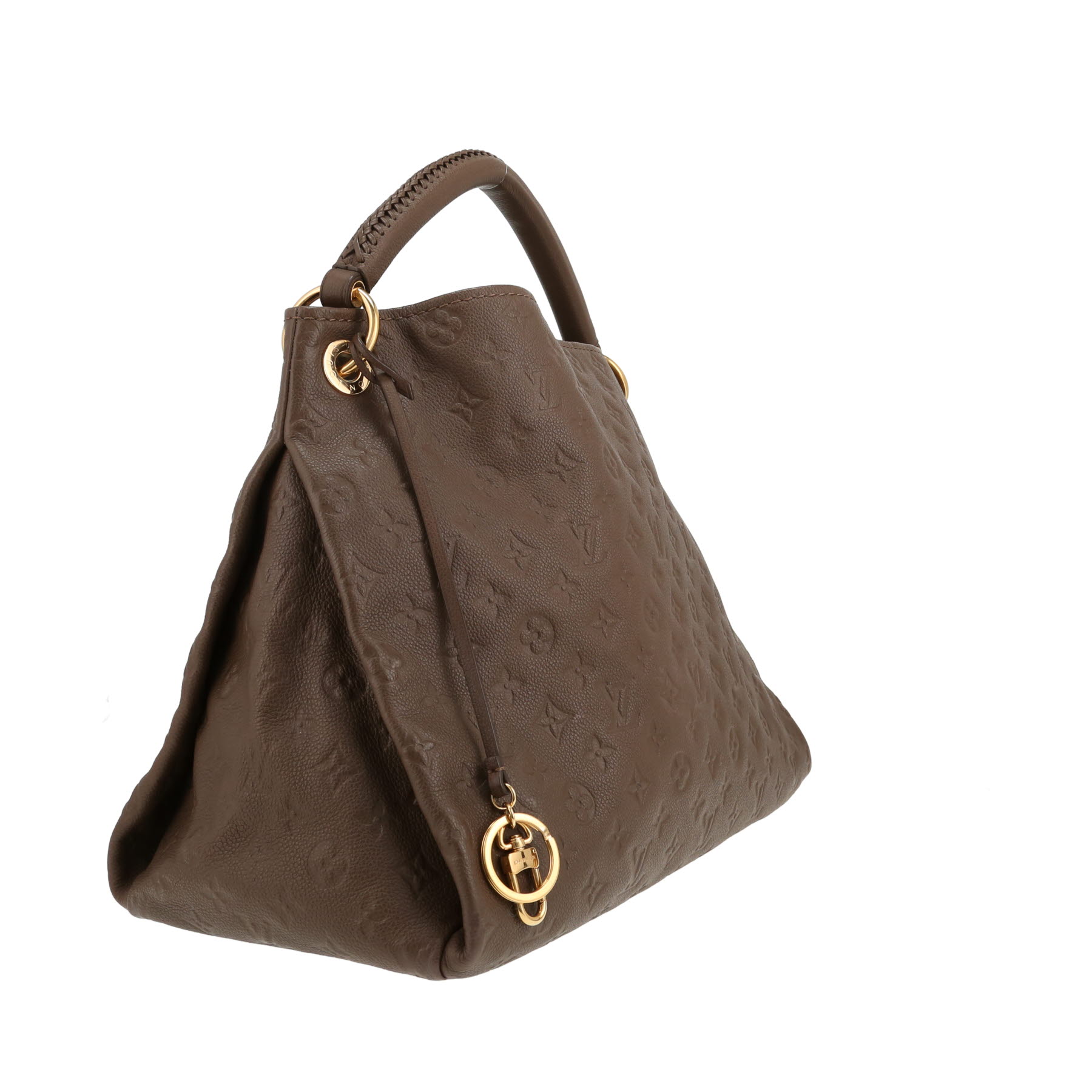Louis Vuitton  Artsy handbag  in brown empreinte monogram leather