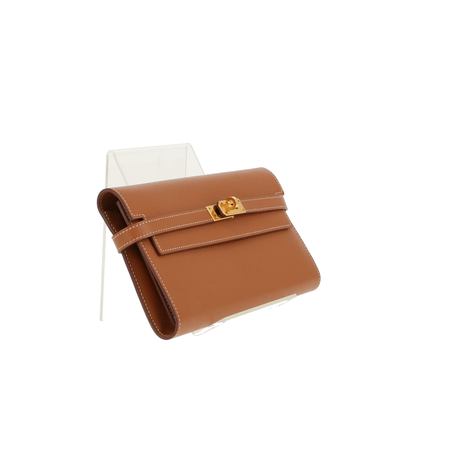 Hermès  Kelly wallet wallet  in gold epsom leather