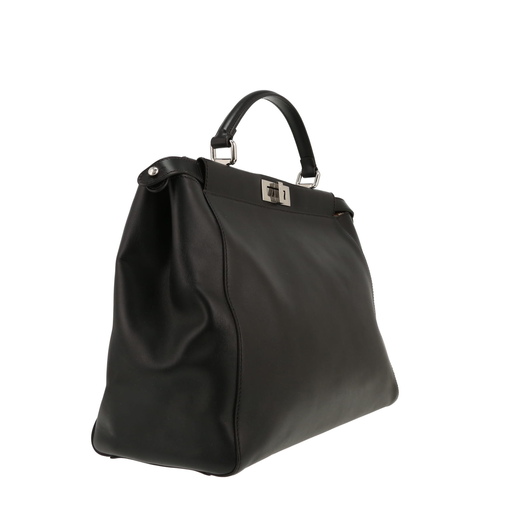 Borsa Fendi  Peekaboo in pelle nera