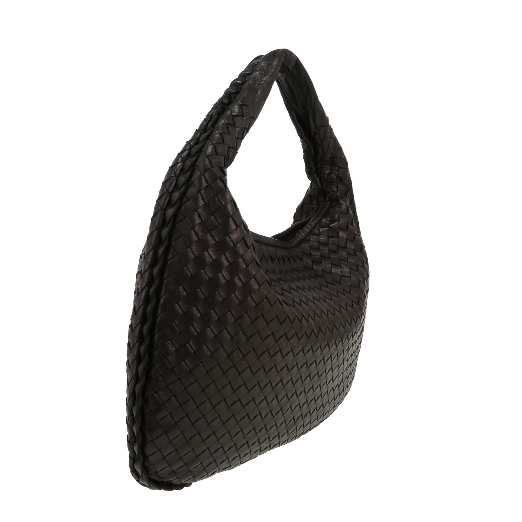 Borsa Bottega Veneta  Veneta in pelle intrecciata nera