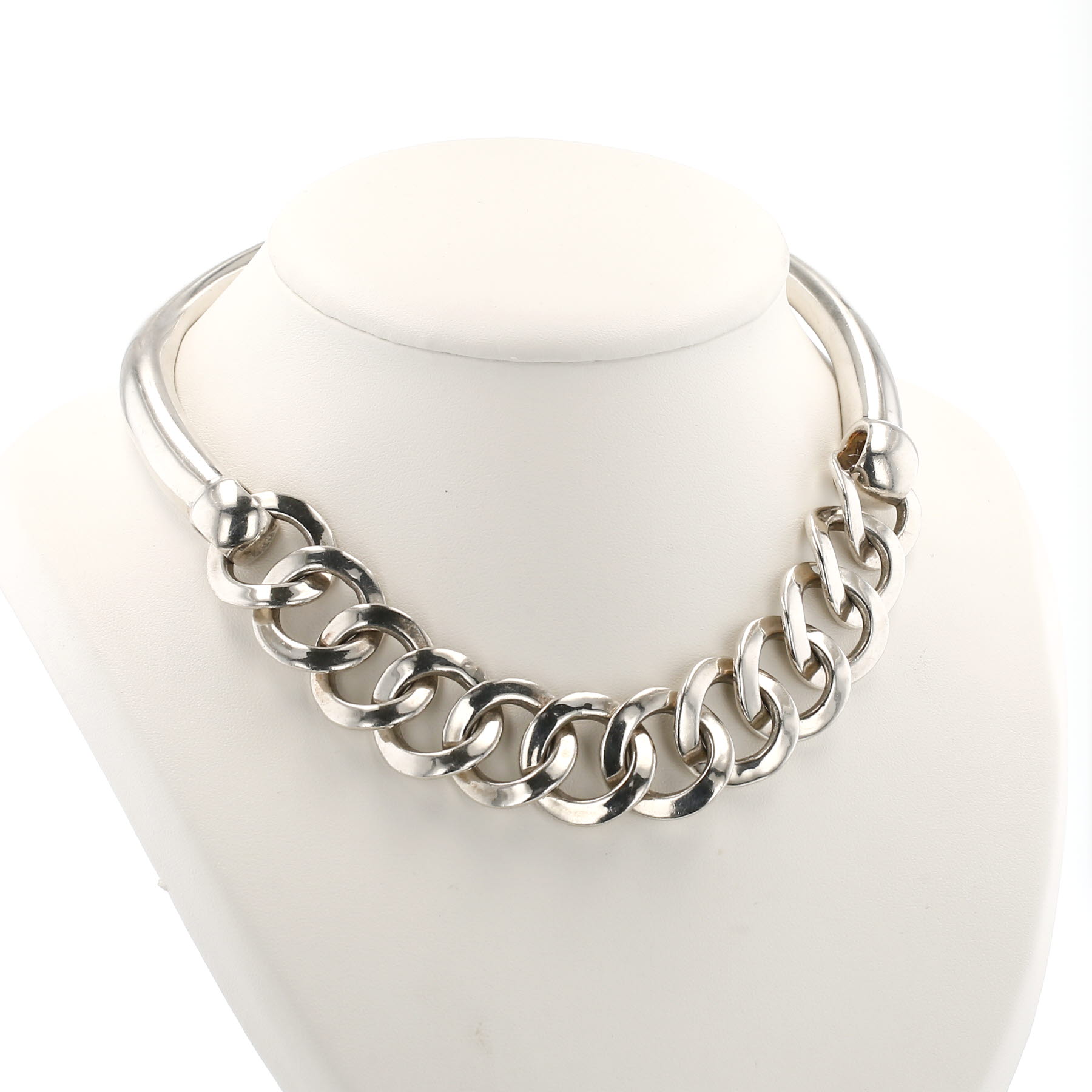 Girocollo Hermès  in argento