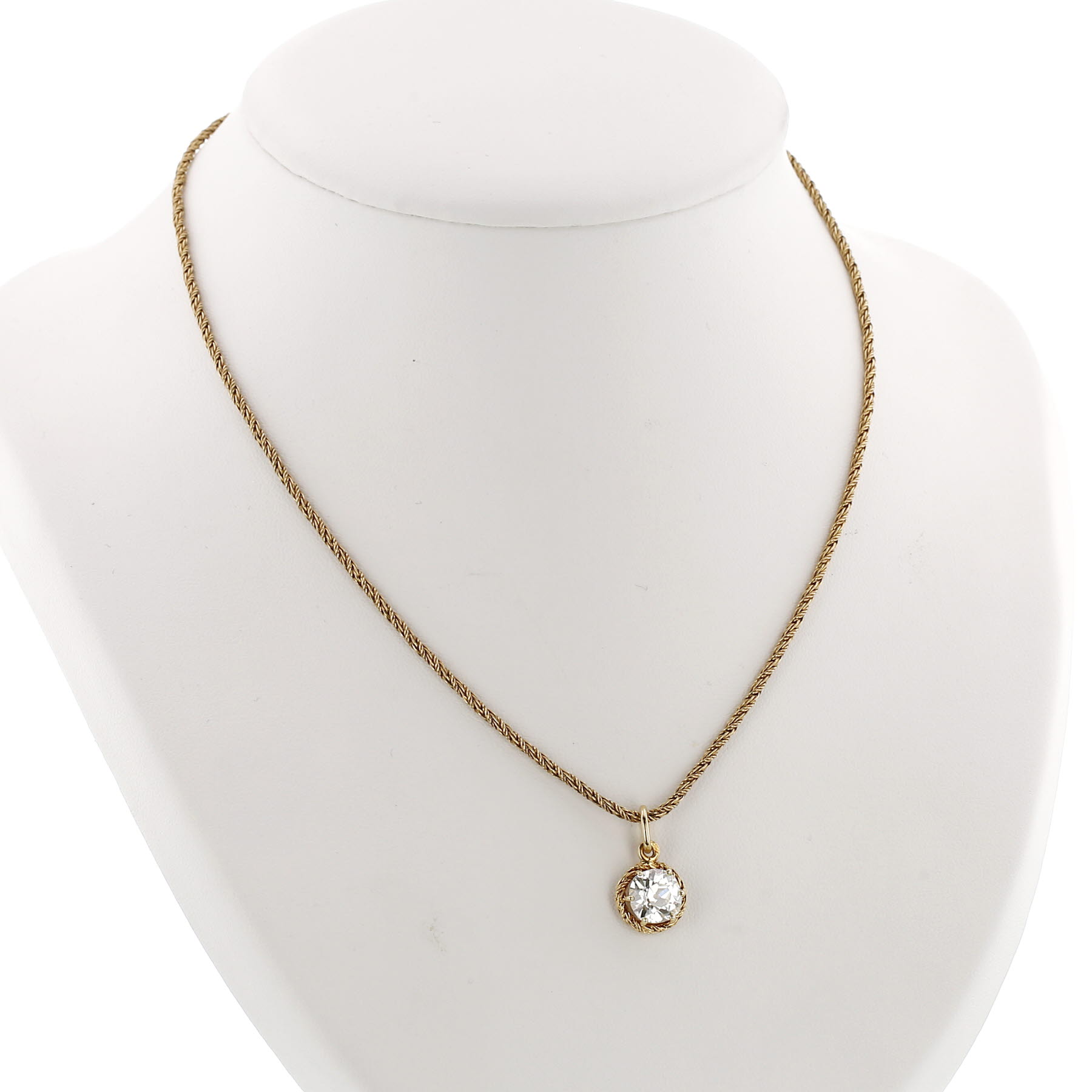 Collana  Chaumet  in oro giallo e diamante