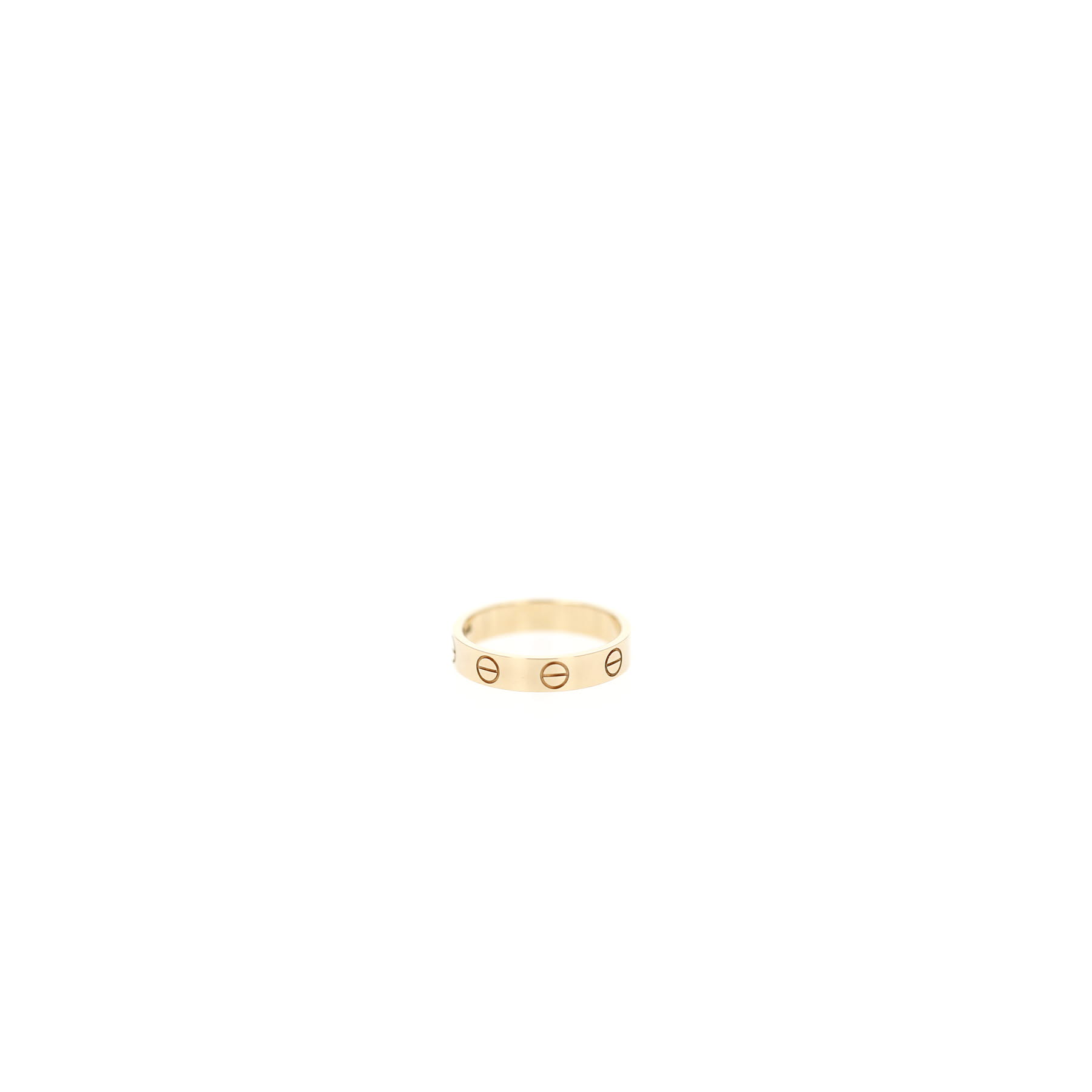Bague Cartier Love petit modèle en or jaune