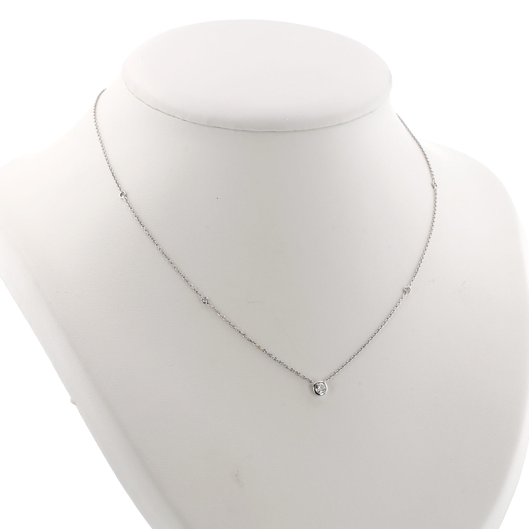 Collana Messika  in oro bianco e diamanti