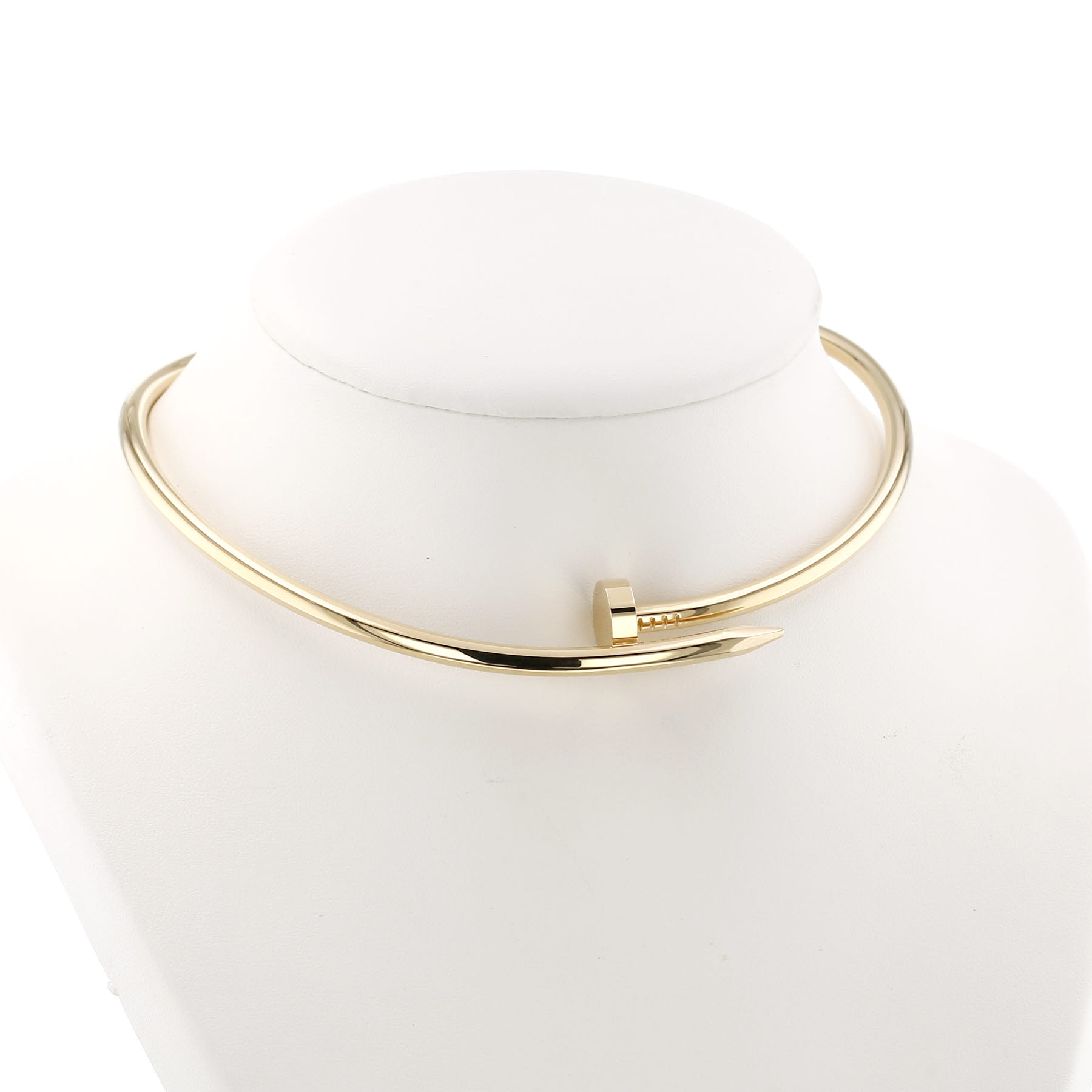 Cartier Juste un clou linked necklace in yellow gold