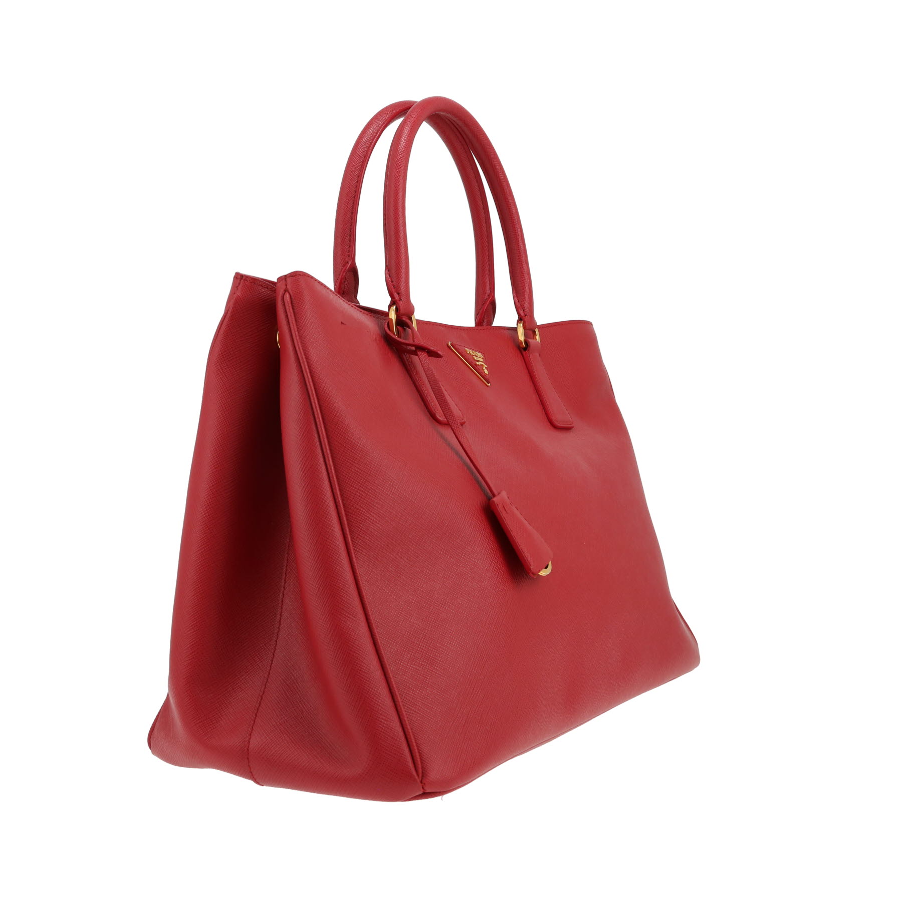 Borsa Prada  Galleria in pelle saffiano rossa