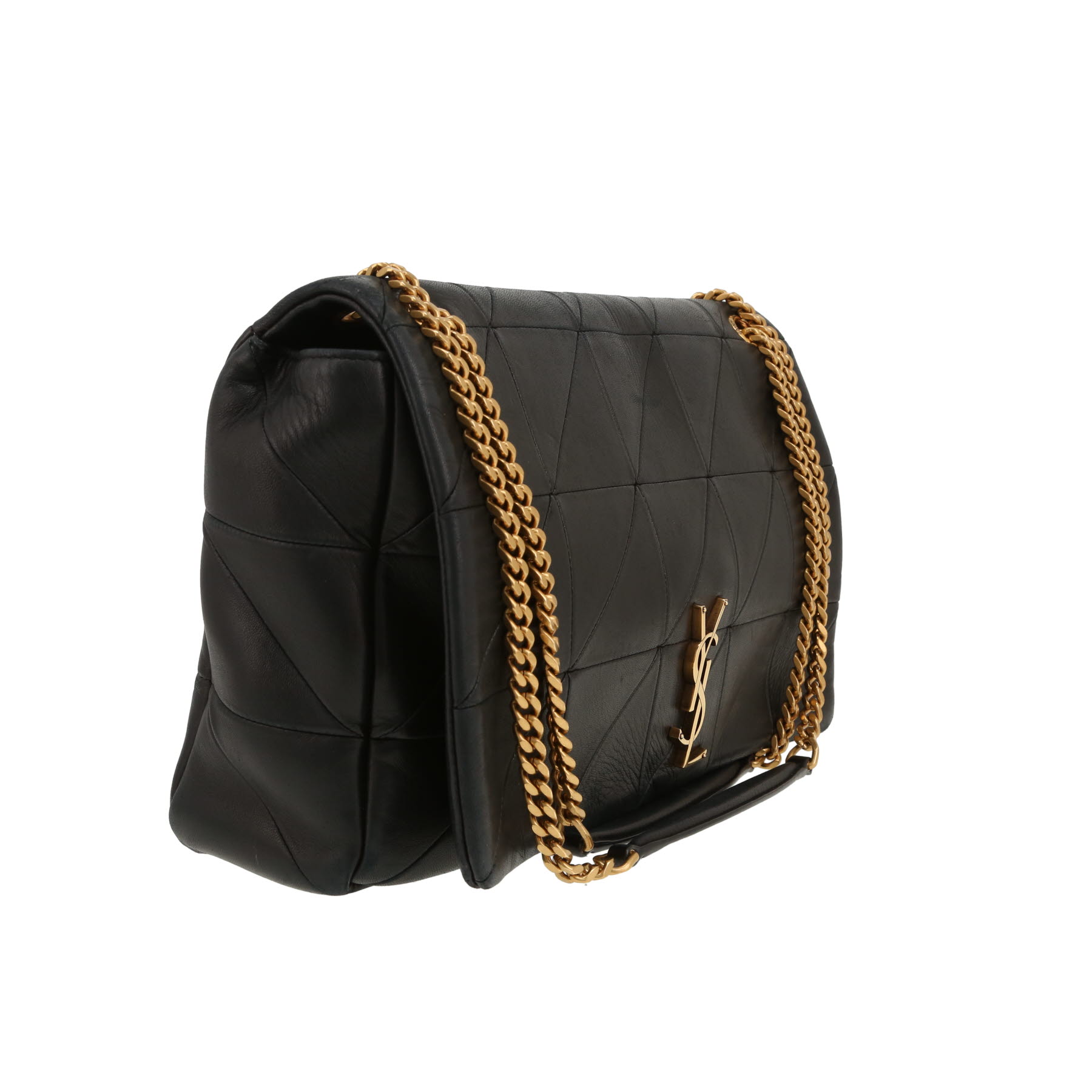 Saint Laurent  Jamie handbag  in black leather