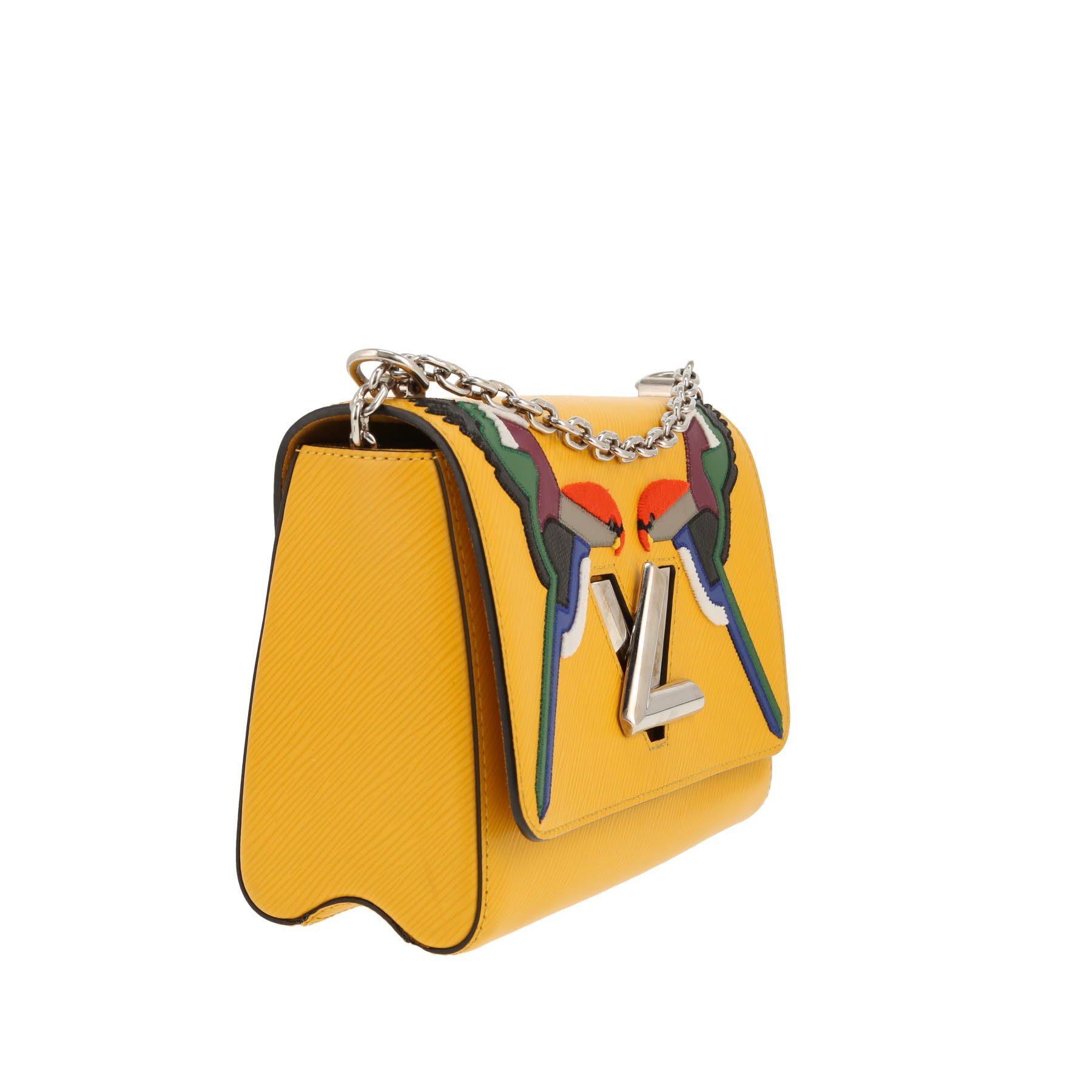 Louis Vuitton  Twist shoulder bag  in yellow epi leather