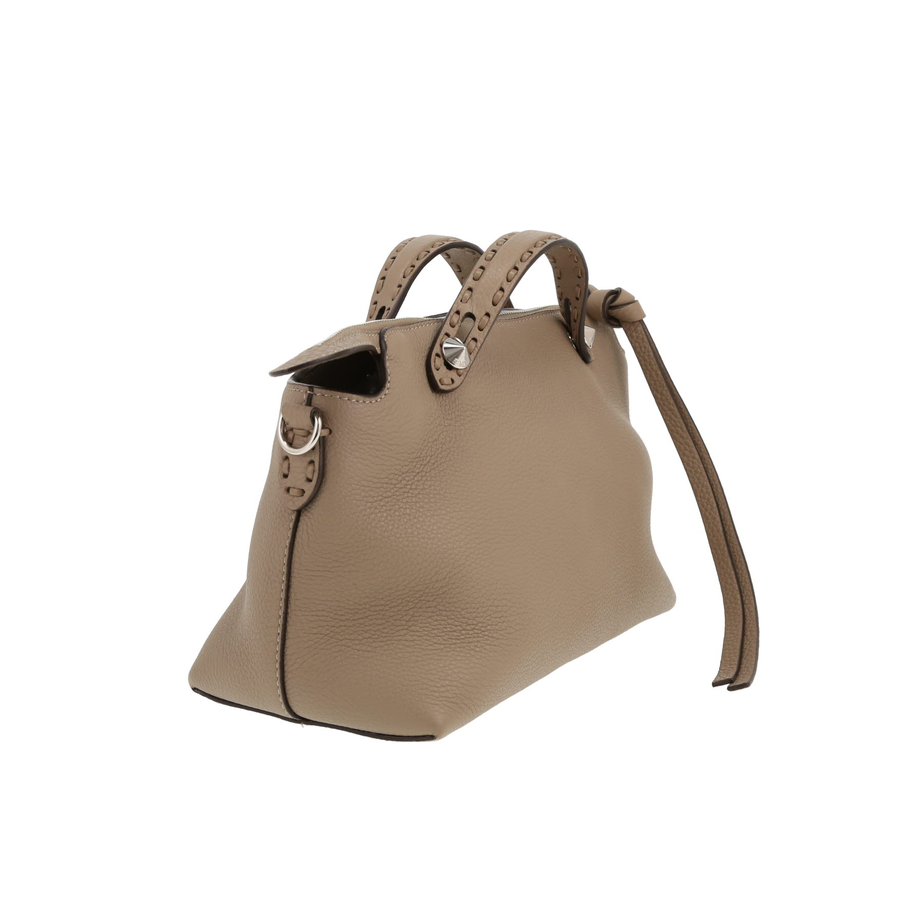 Fendi  By the way handbag  in taupe grained leather