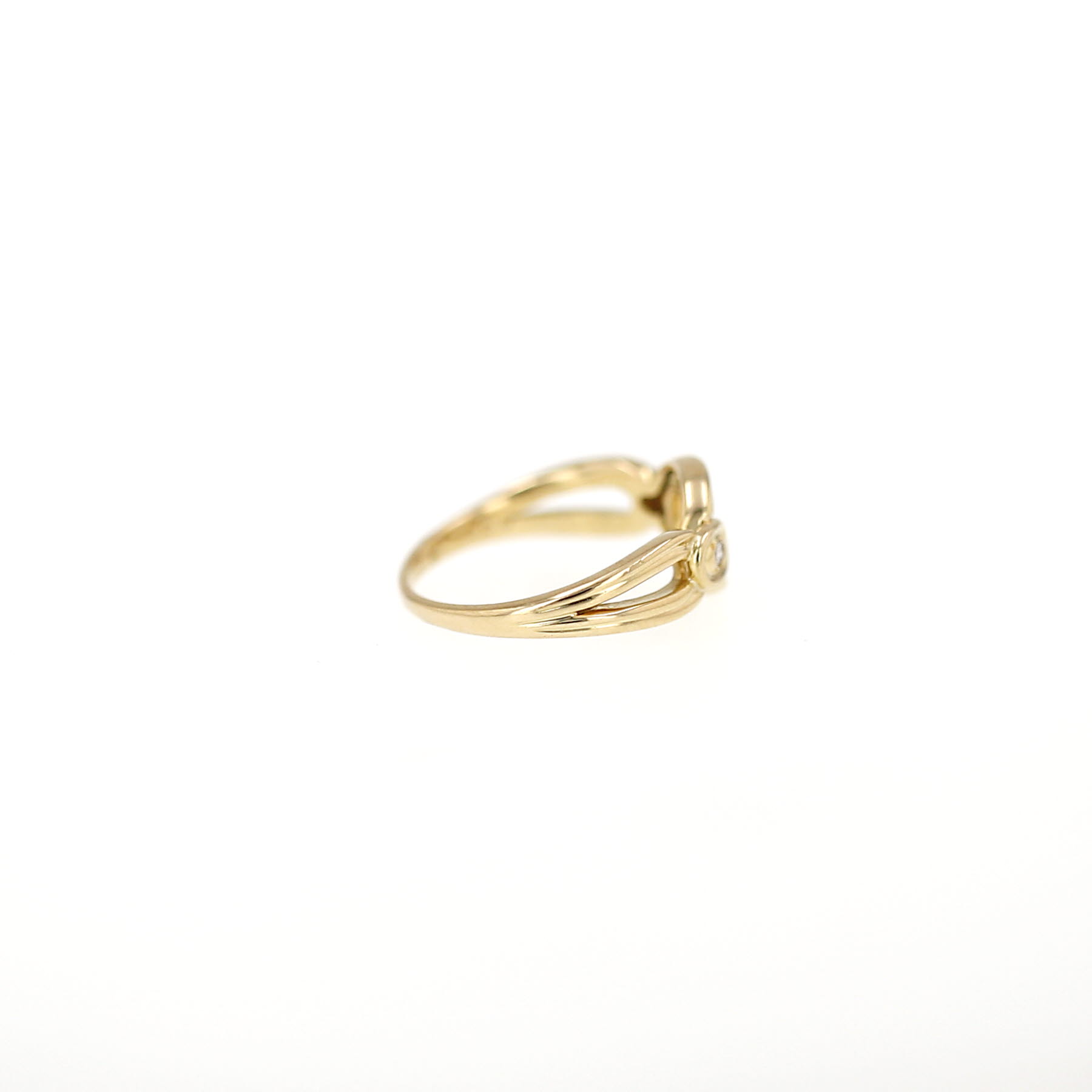 Dior ring in yellow gold and diamonds