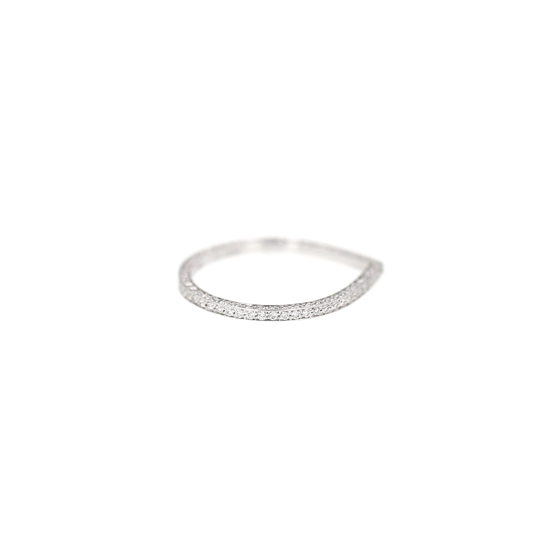 Repossi Antifer ring in white gold and diamonds