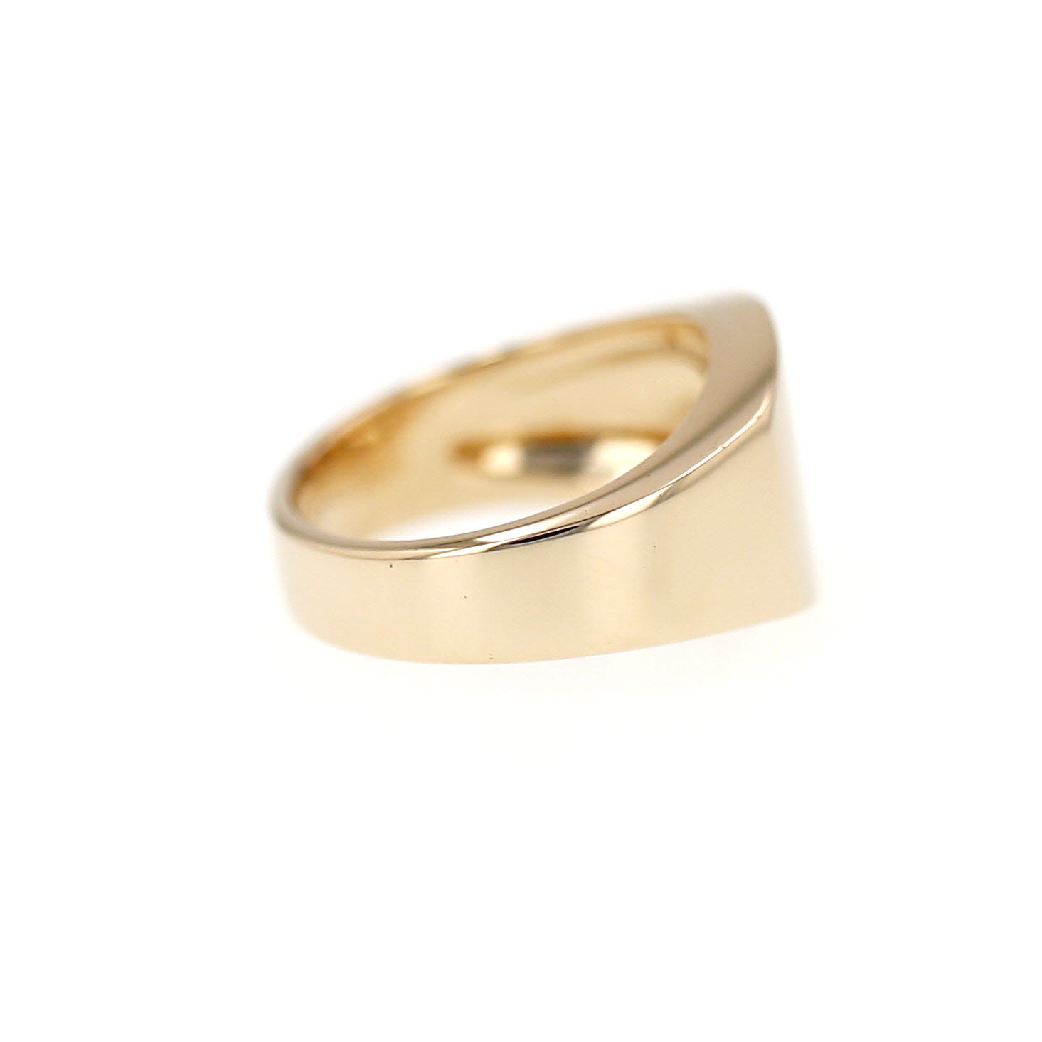 Anillo de sello época años 80 Cartier  de oro amarillo