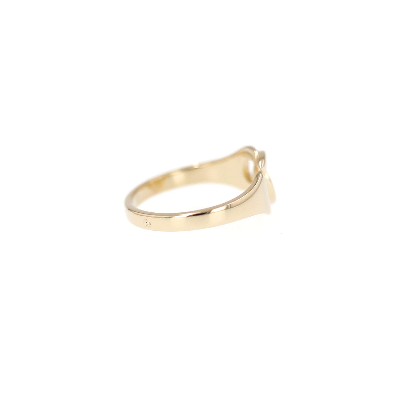 Dinh Van Menottes R8 ring in yellow gold