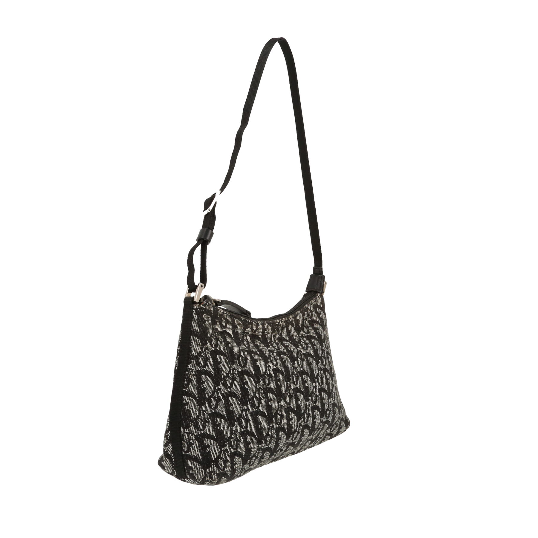 Dior   handbag  in navy blue monogram canvas Oblique