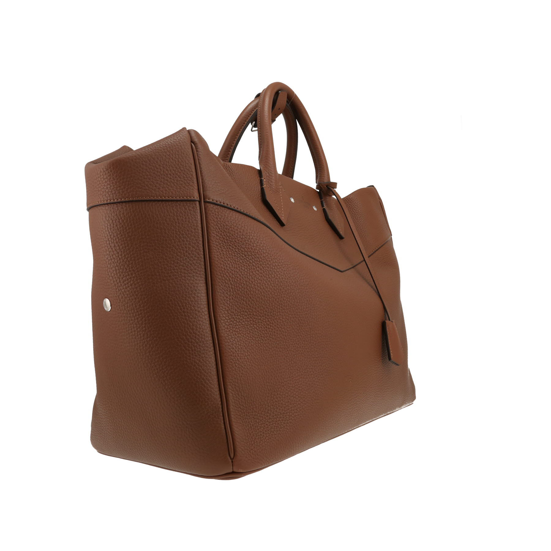 Bolsa de viaje Louis Vuitton  Armand en cuero taurillon clémence marrón