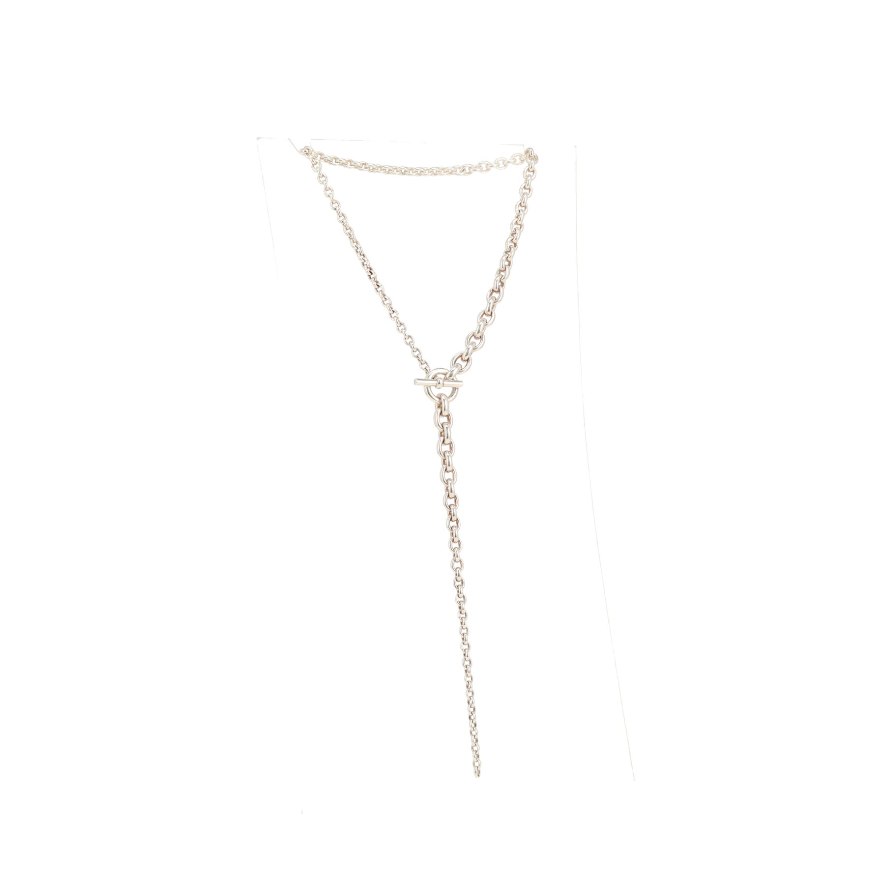 Hermès Crescendo necklace in silver